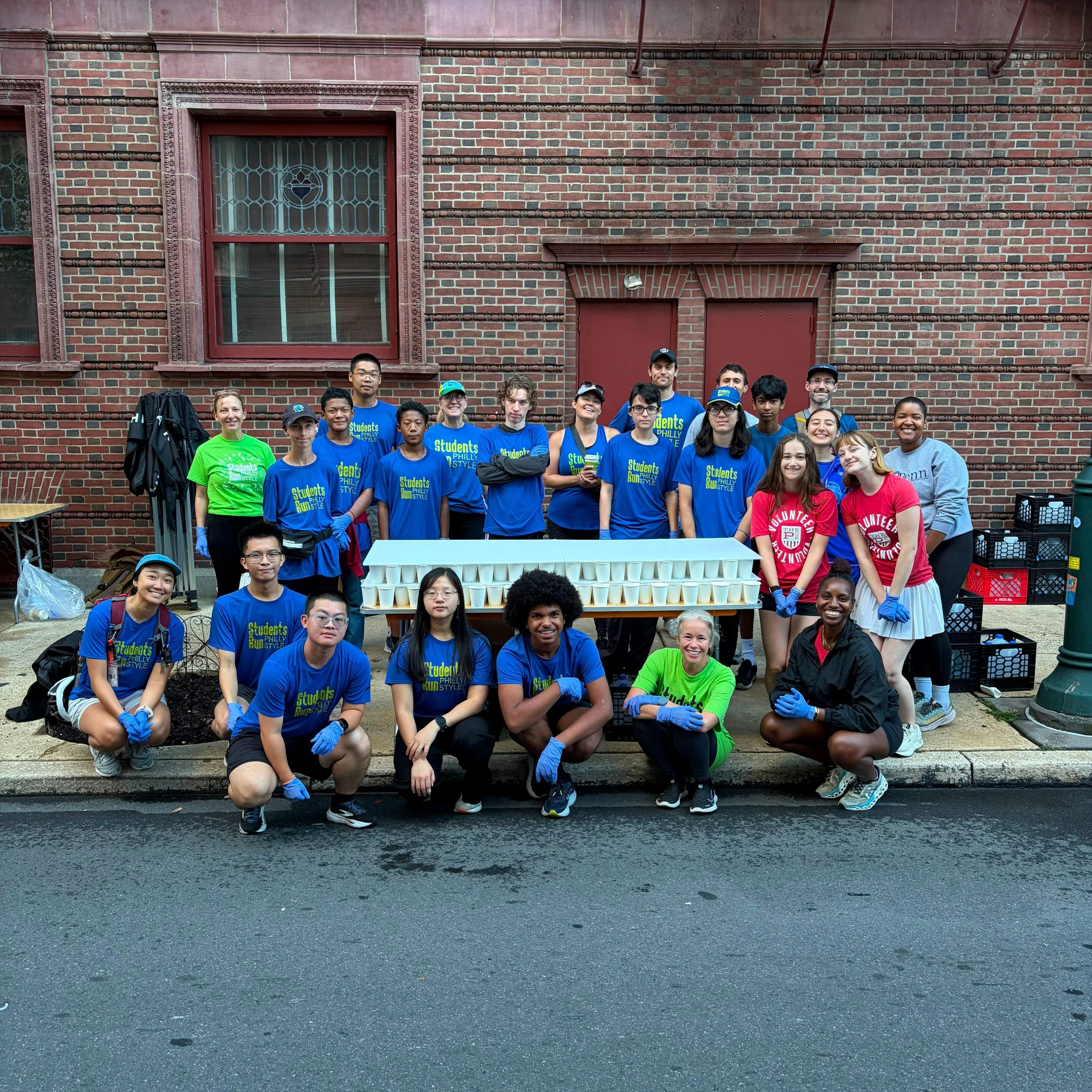 Thank you so much to @thephilly10k for welcoming Students Run Philly Style as a beneficiary this year! 💙💚

We always love being part of race day, and we&rsquo;re especially grateful to the huge crew of volunteers who showed up on Sunday to take ove