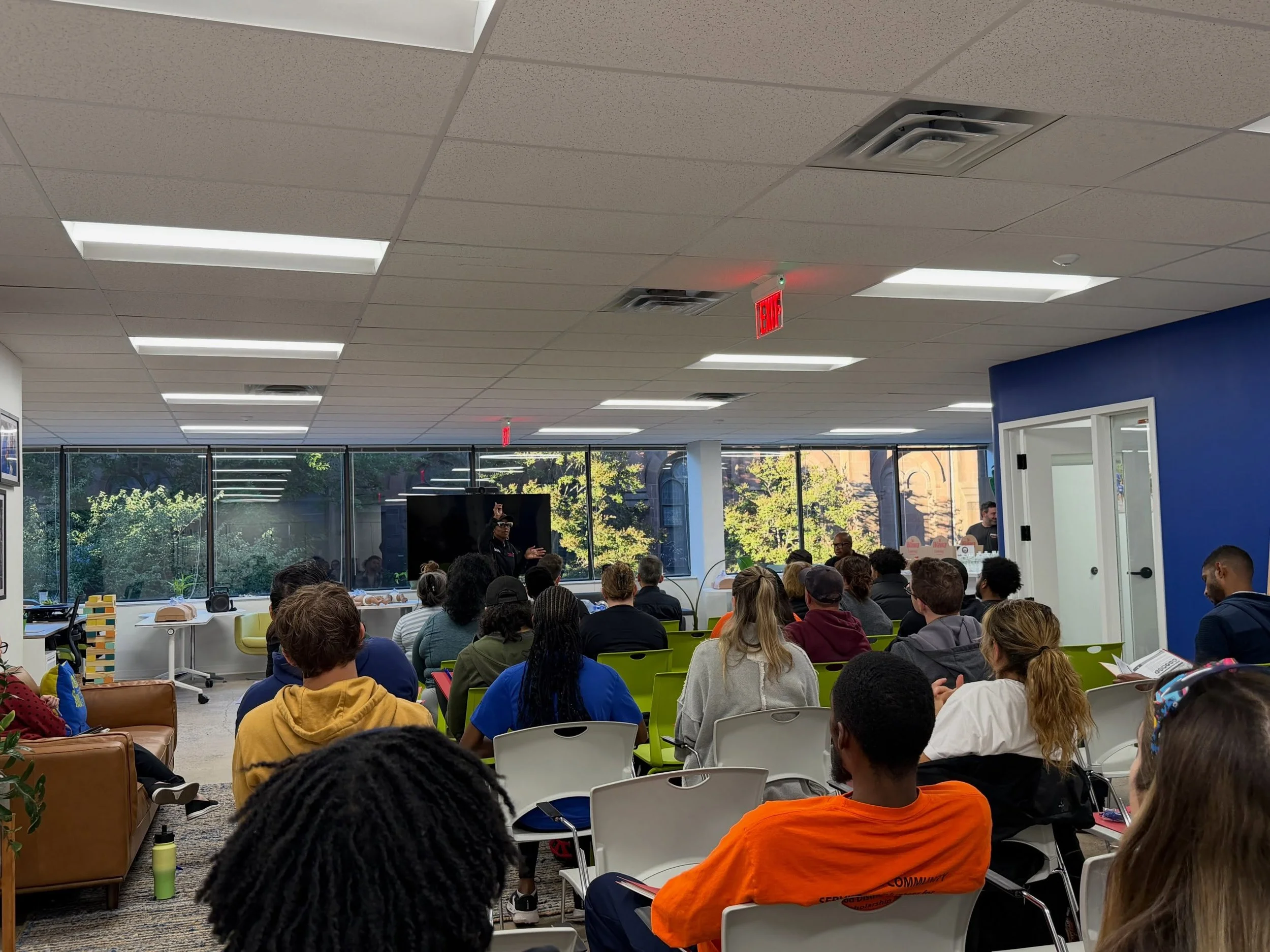 Being CPR certified looks good on us! 

Nearly 50 people including SRPS staff members, Leaders, and friends from our community filled our office last night for CPR Training with Revive &amp; Thrive CPR Academy LLC thanks to our partners at Philadelph