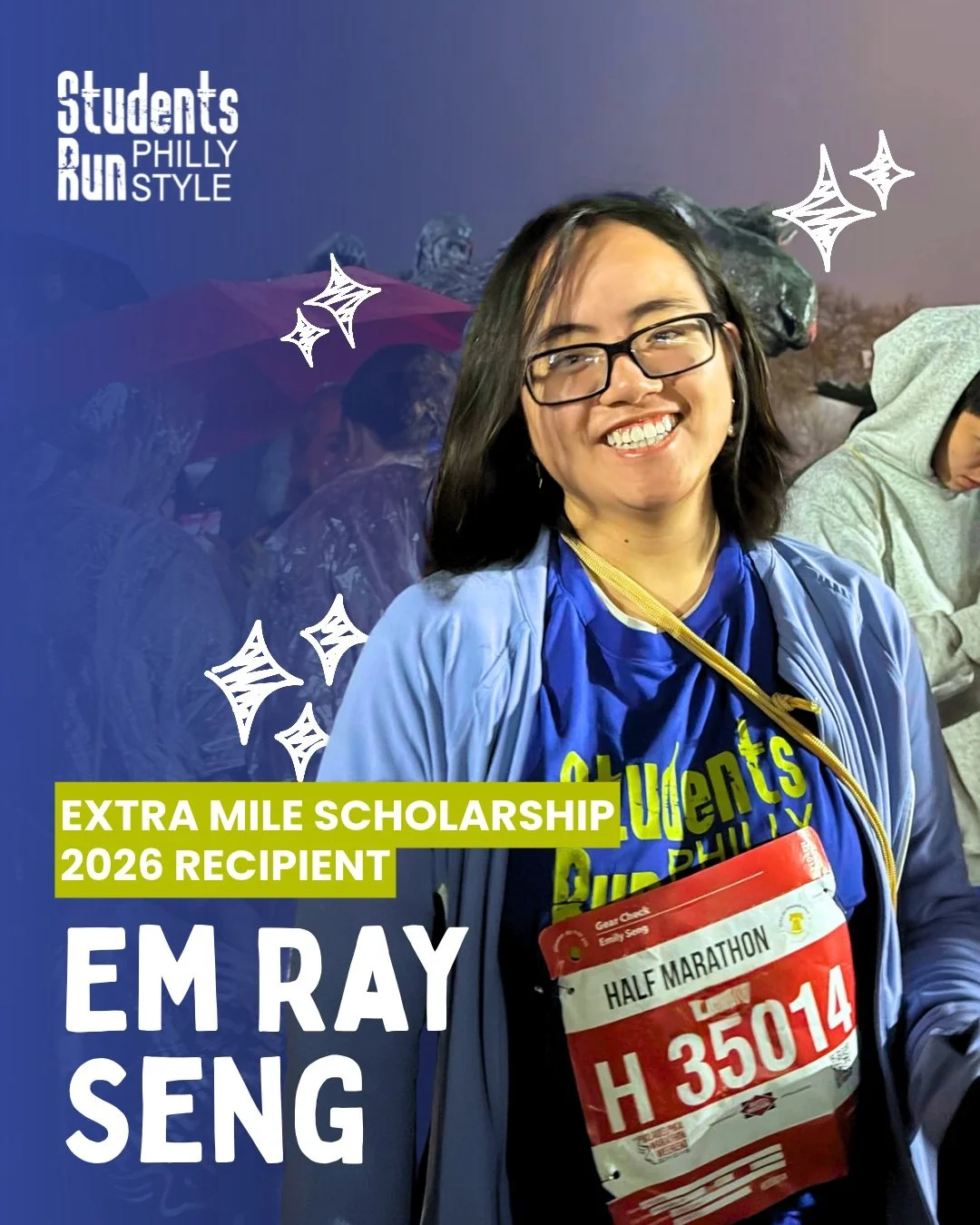 Today we'd like to celebrate Em Ray Seng, our 2026 Extra Mile Scholarship recipient!

Each year, the Extra Mile Scholarship awards one SRPS alum $3,000 over two years to support their continued education.

Em is a 2024 graduate of Academy at Palumbo 
