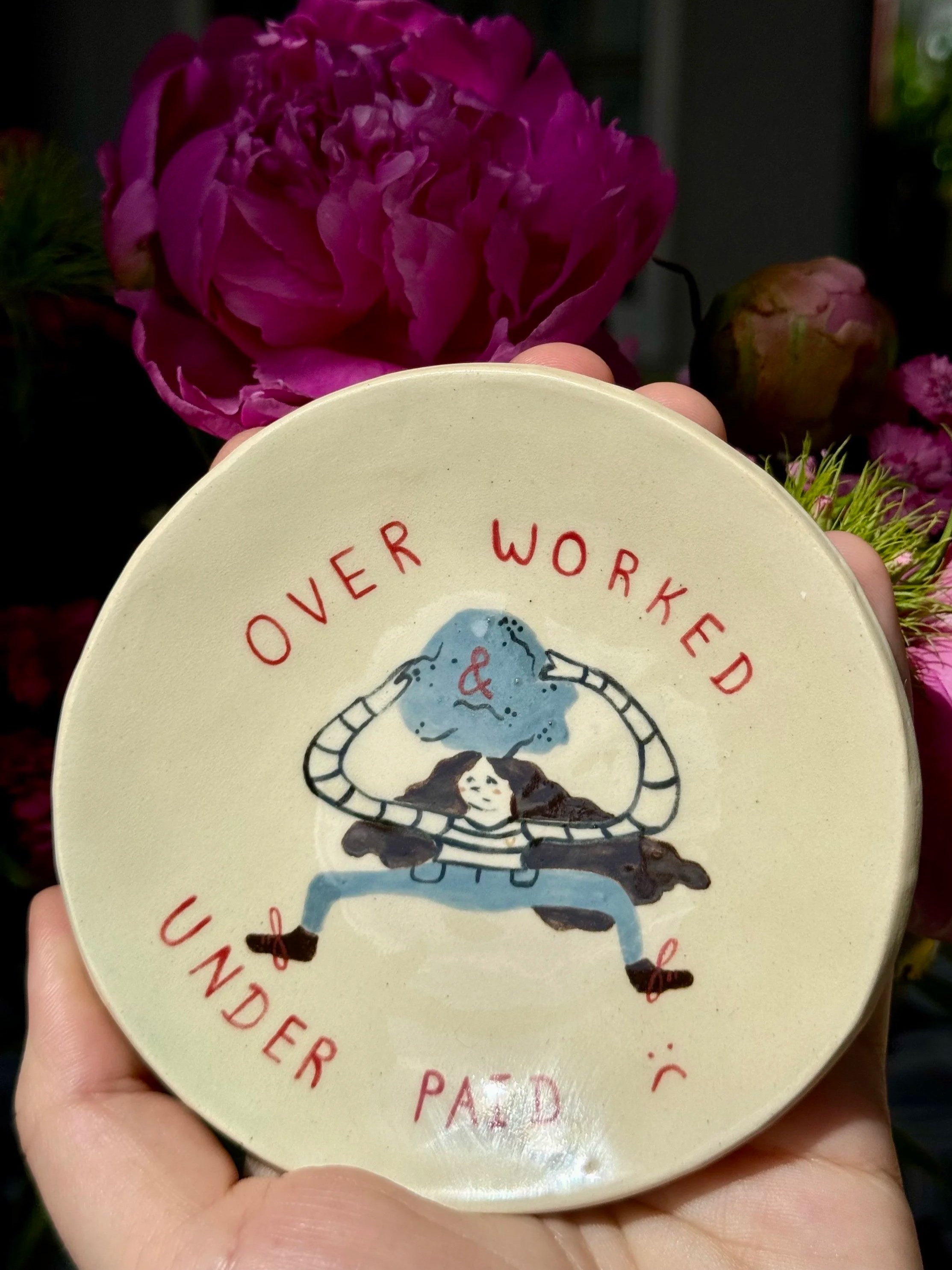 Overworked plate