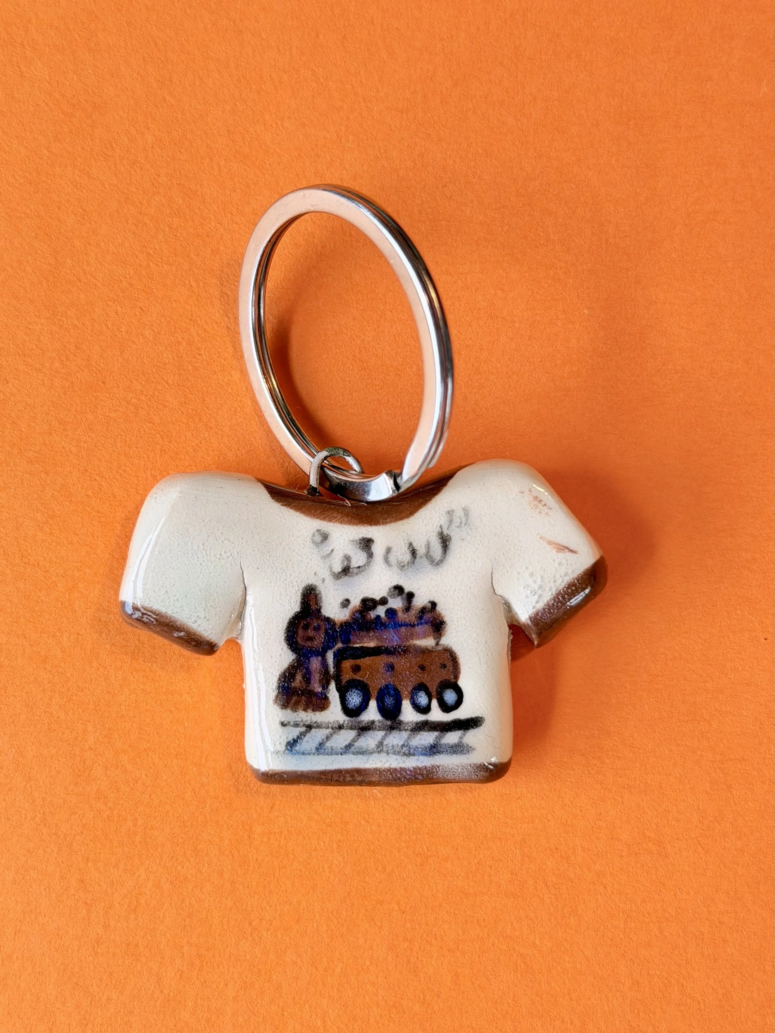 Off track keyring