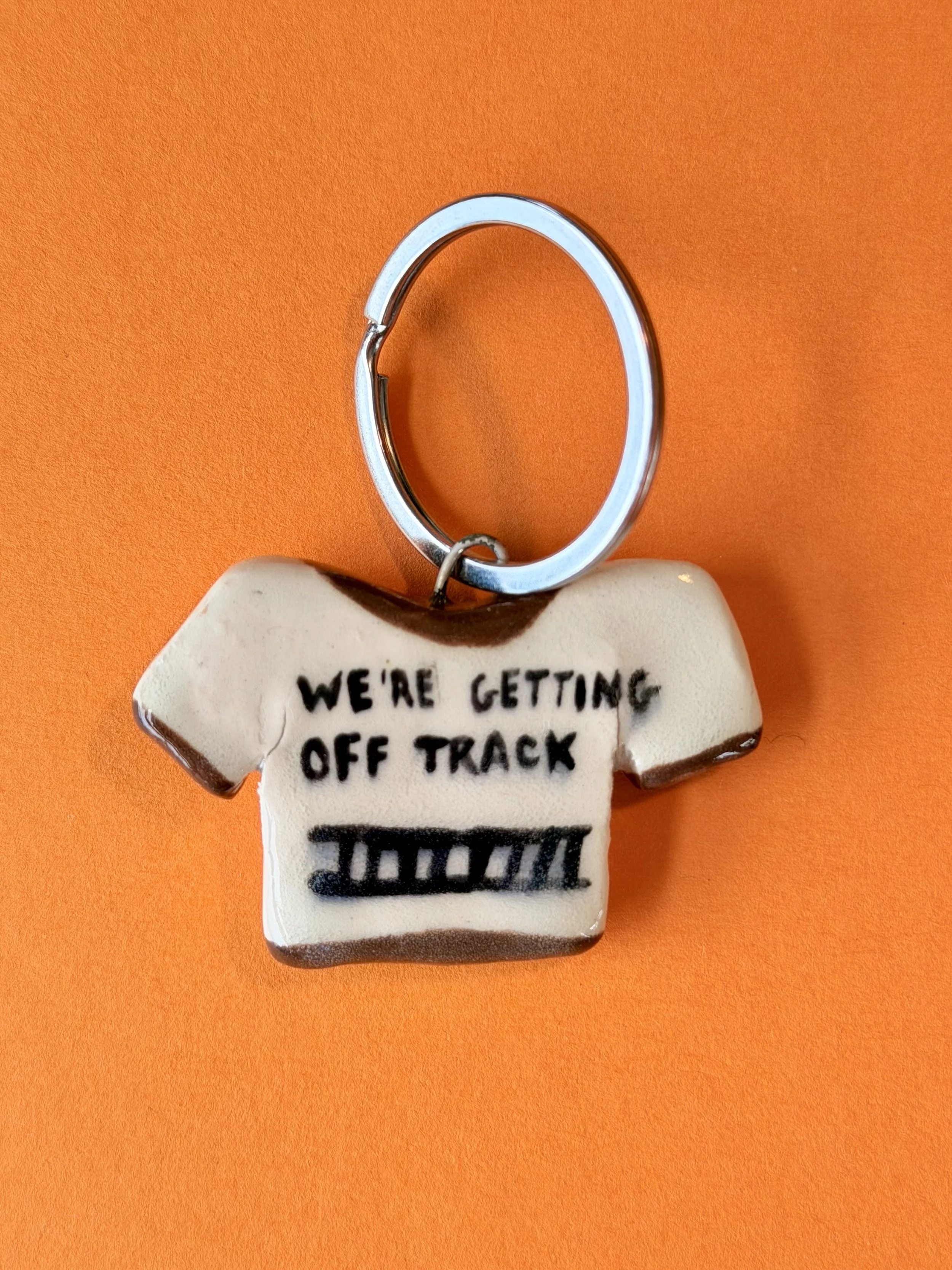 Off track keyring