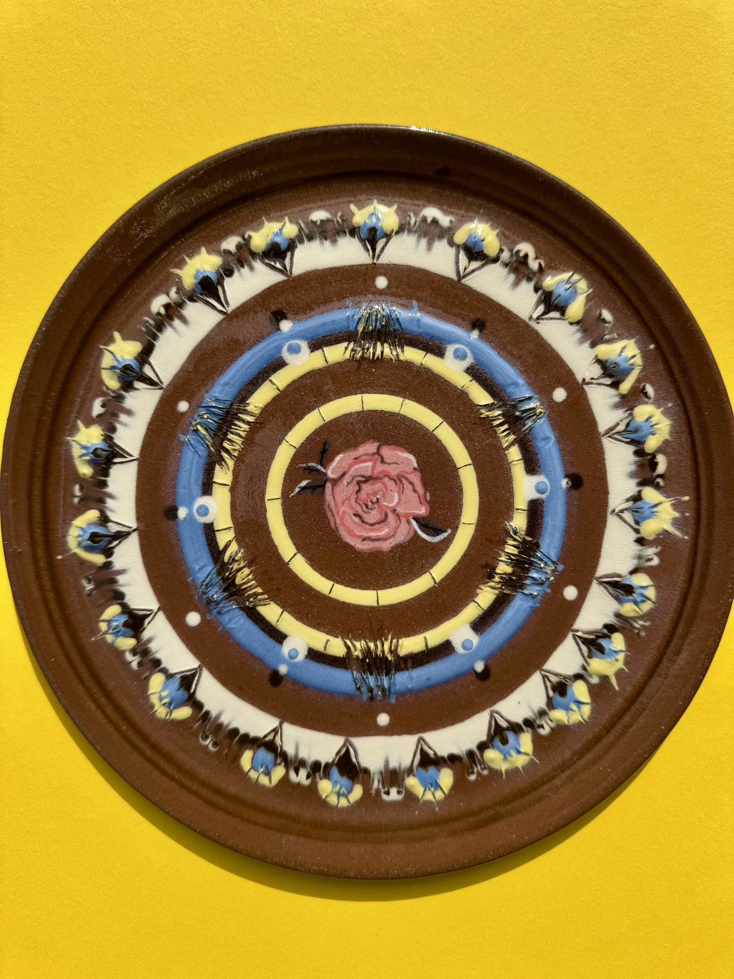 Bulgarian wedding plate