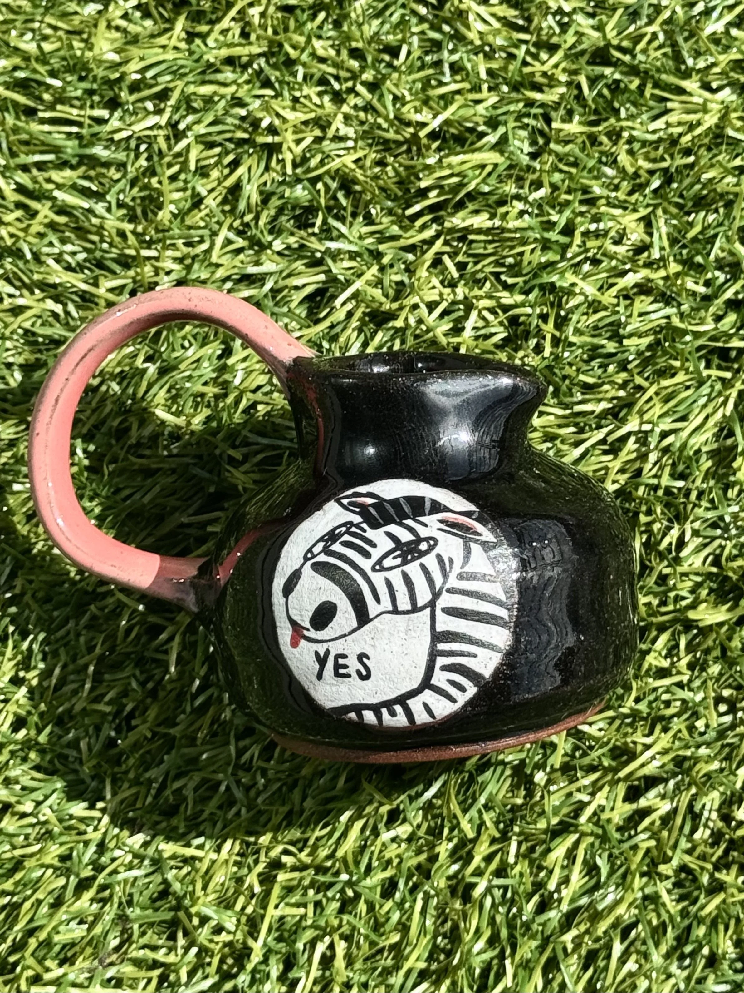Zebra jug