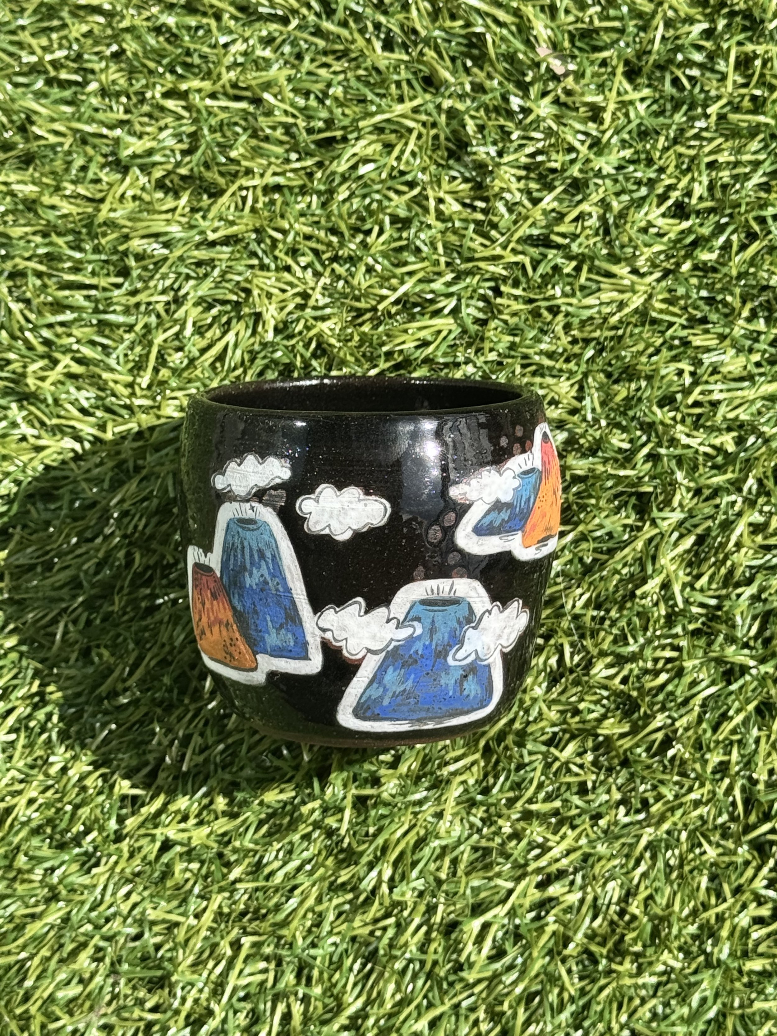 Mountain espresso cup