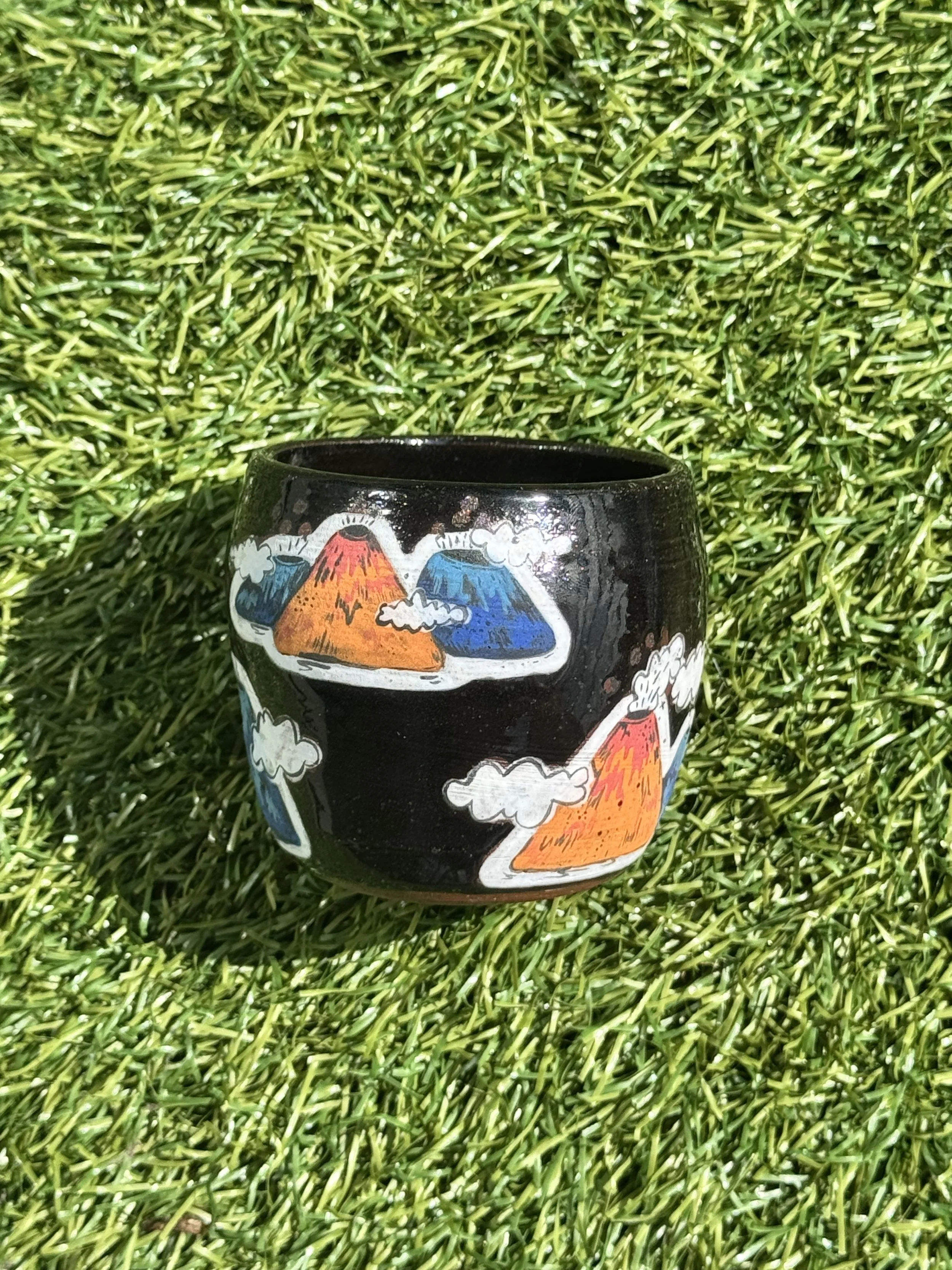 Mountain espresso cup