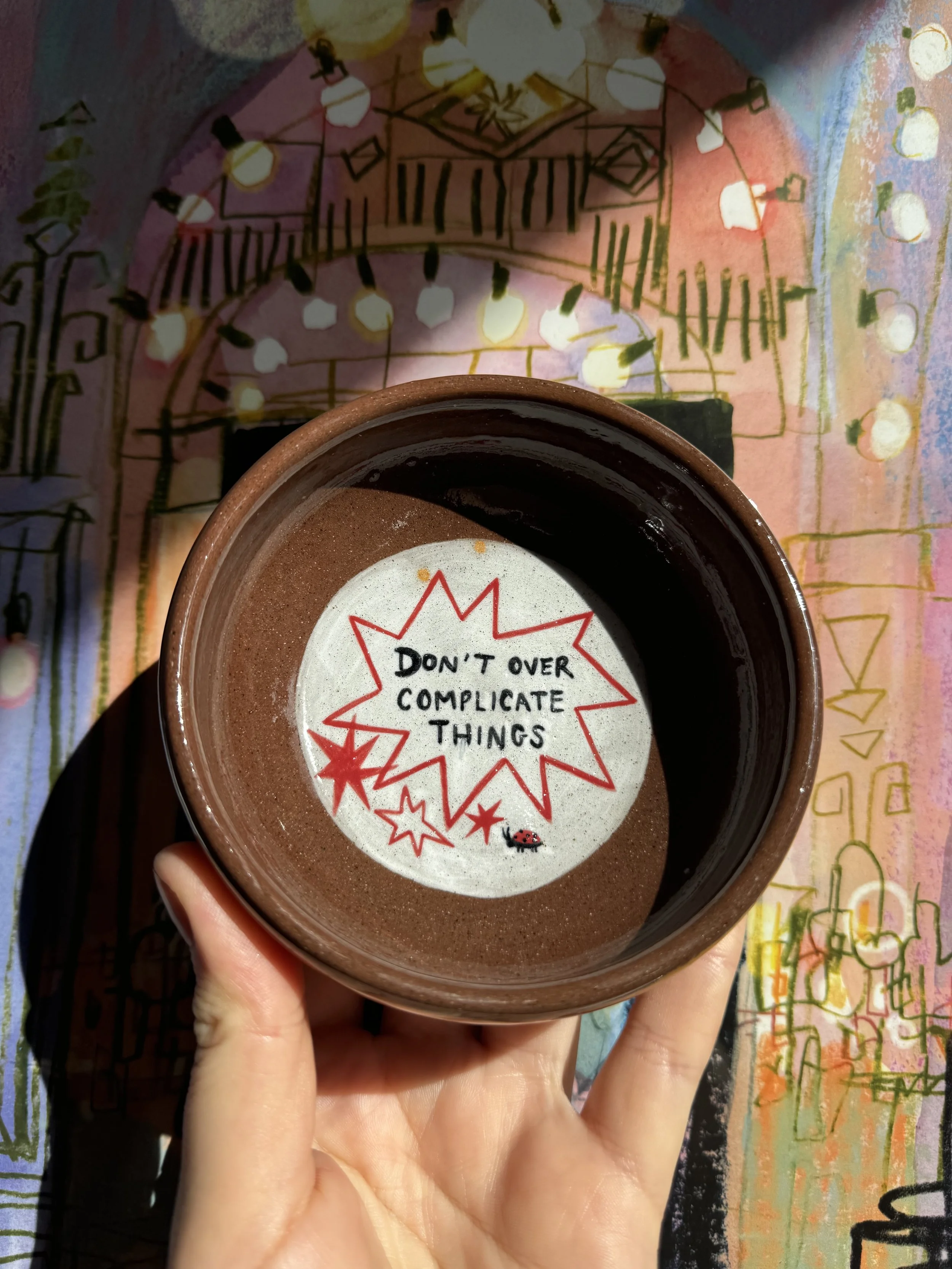 Don't over complicate it bowl