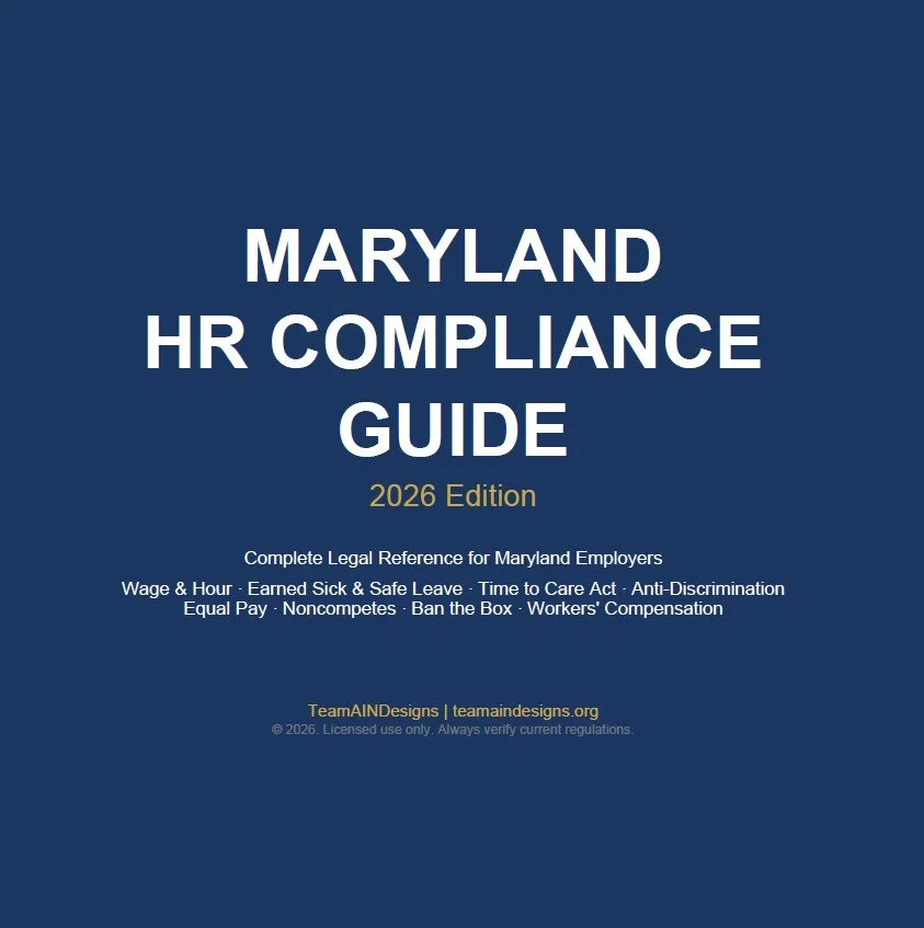 Maryland HR Compliance Guide