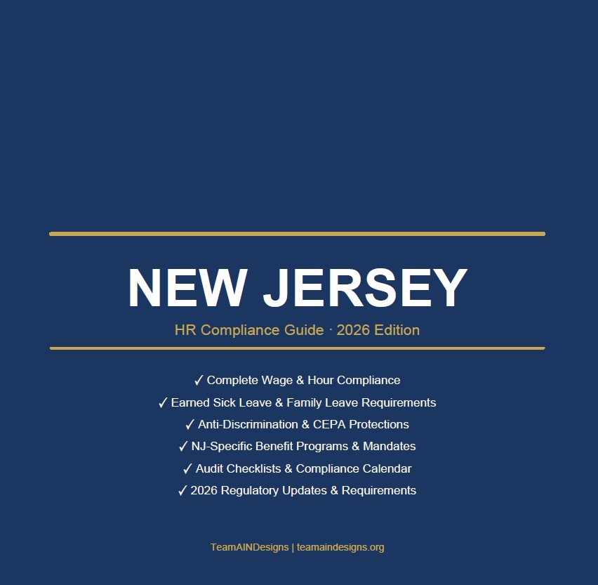 New Jersey HR Compliance Guide 2026