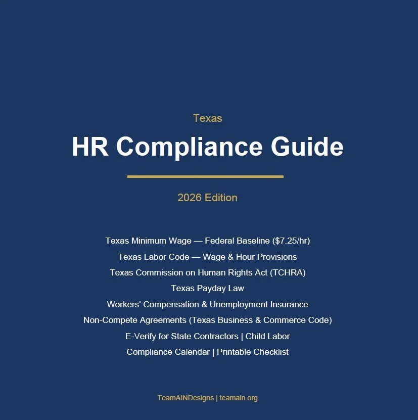 Texas HR Compliance Guide 2026