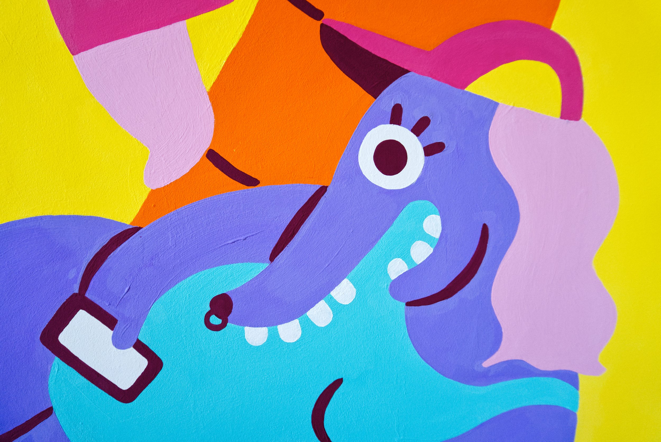 Beach Party - Wandbild Detailansicht