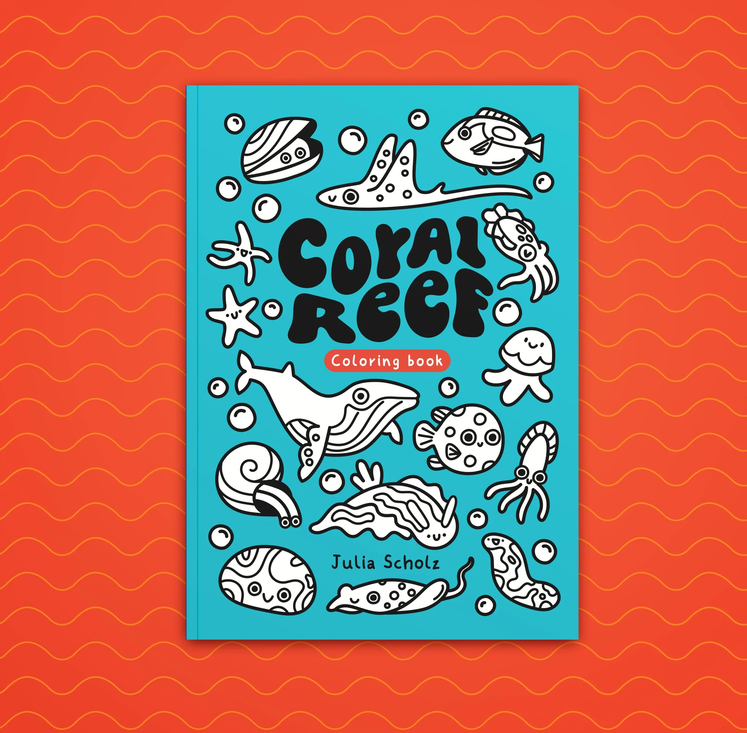 Coral Reef - Malbuch