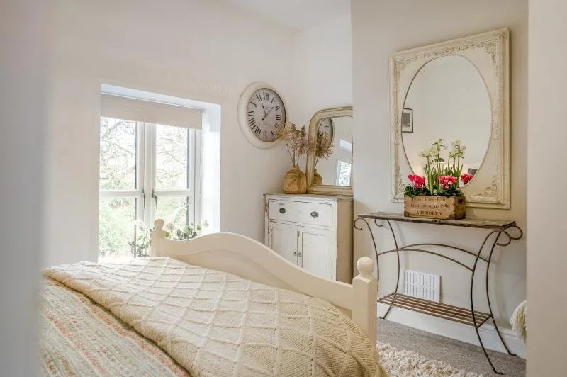 Bedroom Two: Window overlooking the front of the property