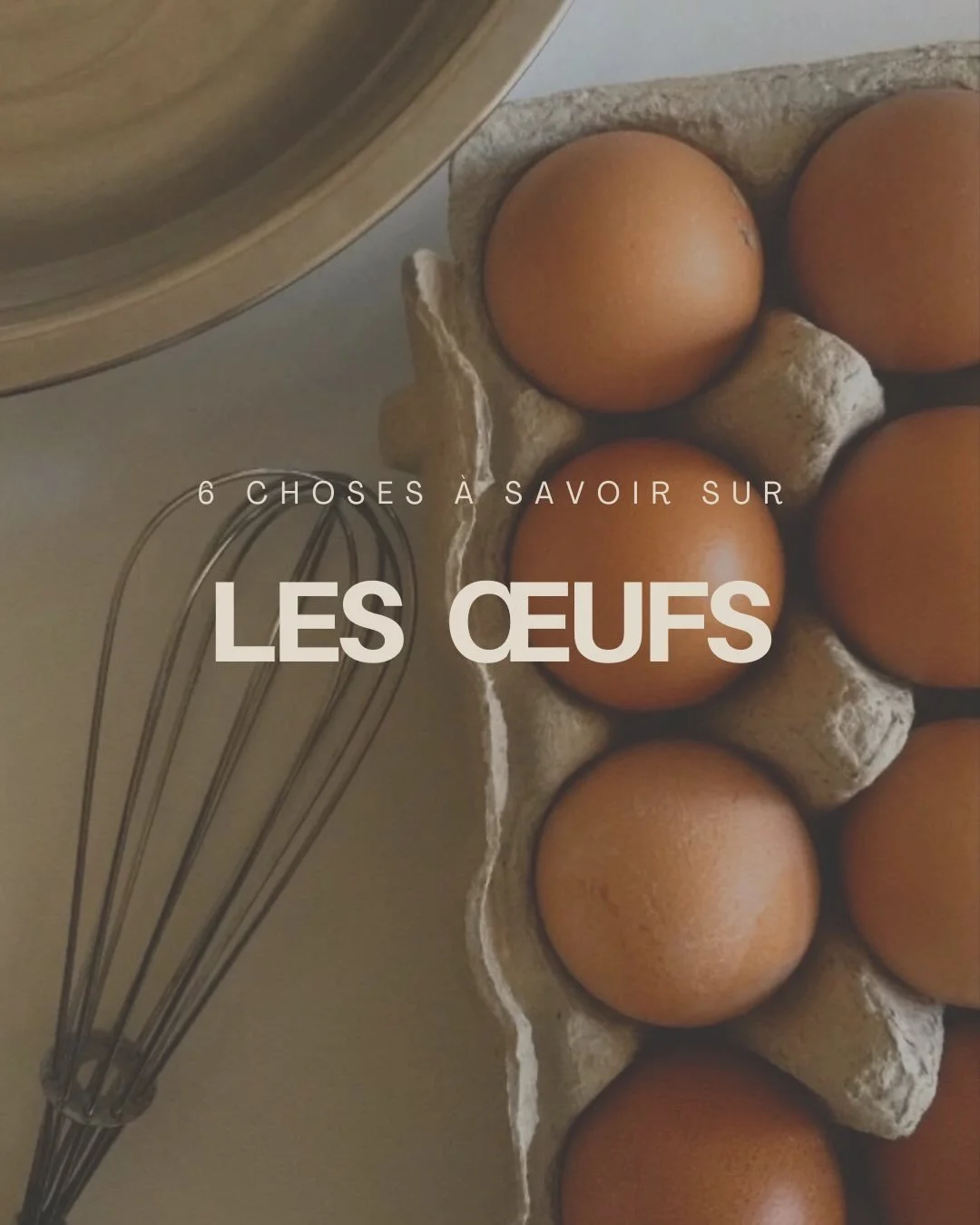 🥚 L&rsquo;&OElig;UF : Pourquoi ET comment en faire votre alli&eacute; quotidien ?✨

#oeufs #nutritionsant&eacute; #naturopathie
