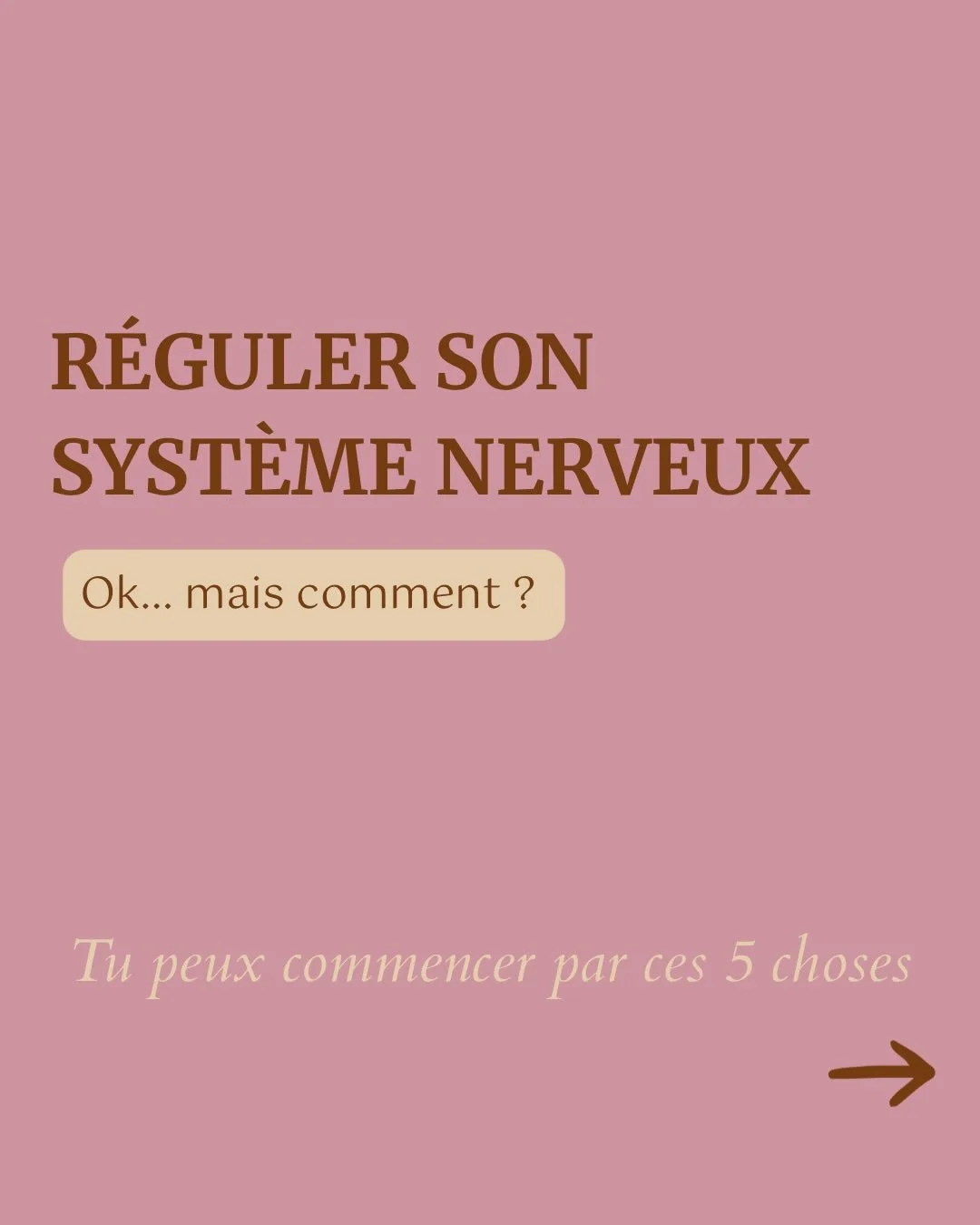 🧘🏻&zwj;♀️La r&eacute;gulation du syst&egrave;me nerveux ne s&rsquo;arr&ecirc;te &eacute;videmment pas &agrave; ces 5 points, il existe encore beaucoup d&rsquo;autres leviers int&eacute;ressants &rarr; une deuxi&egrave;me partie arrive bient&ocirc;t