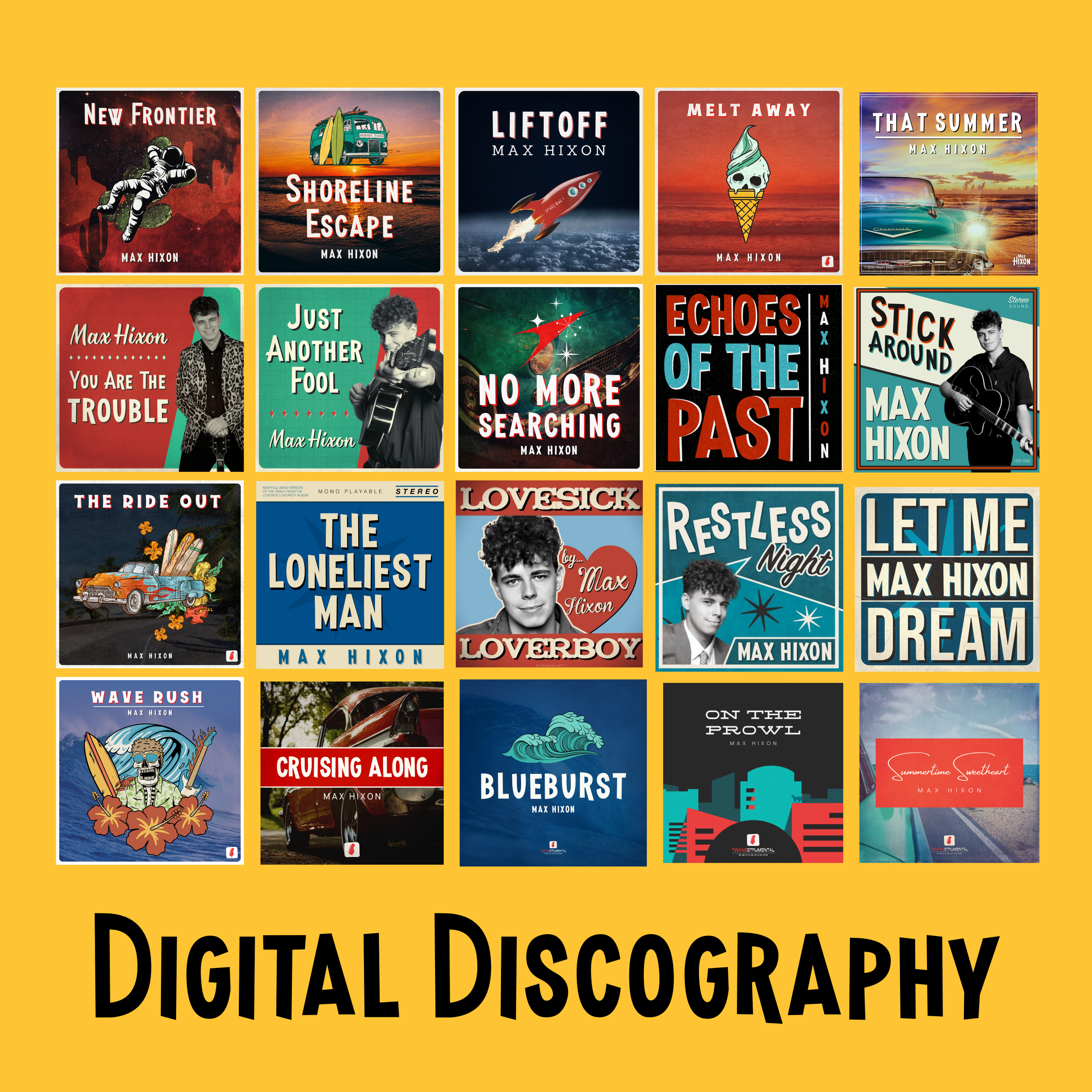 Max Hixon Discography
