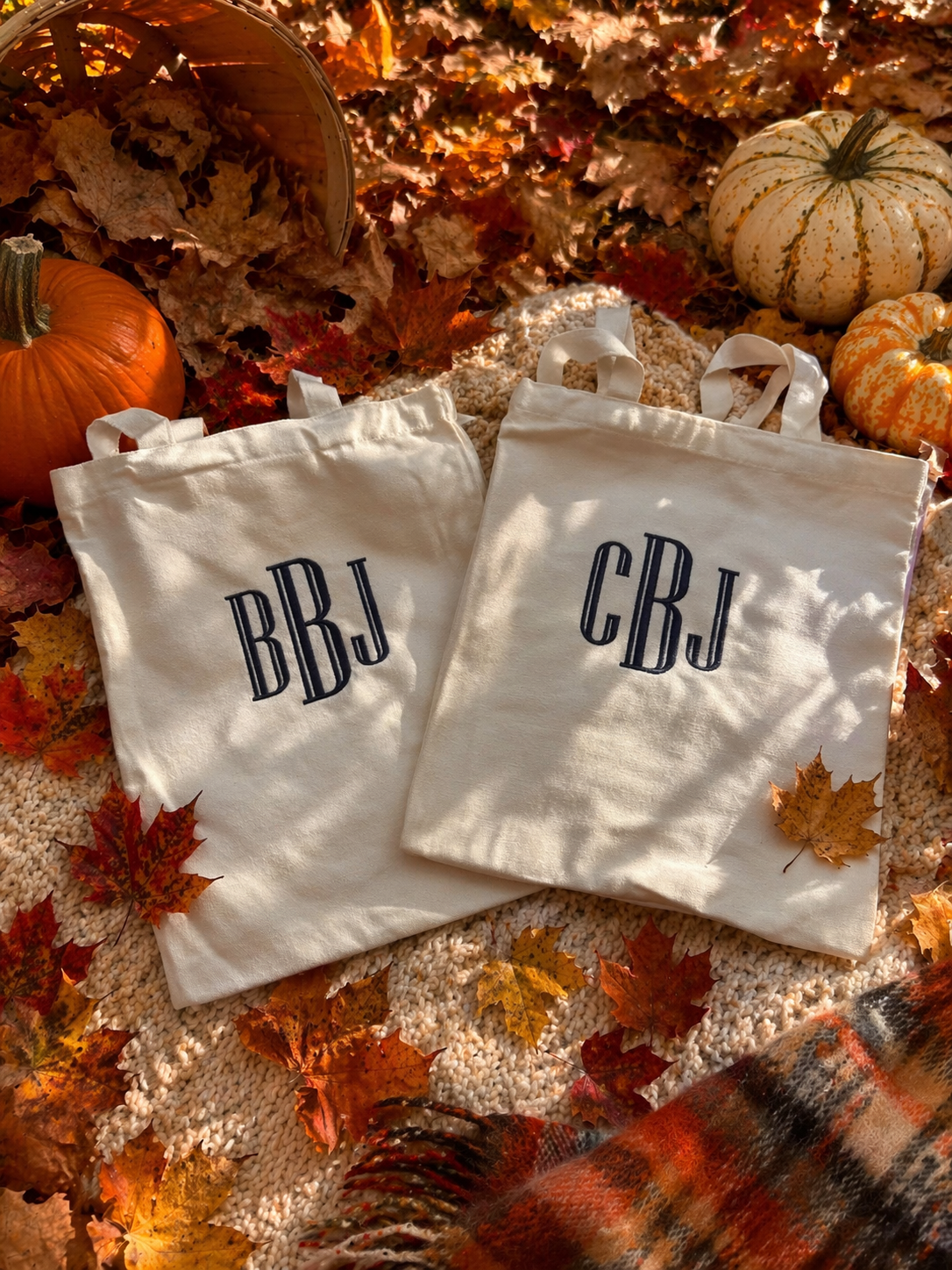Personalized Canvas Bag 11.5x13.5''