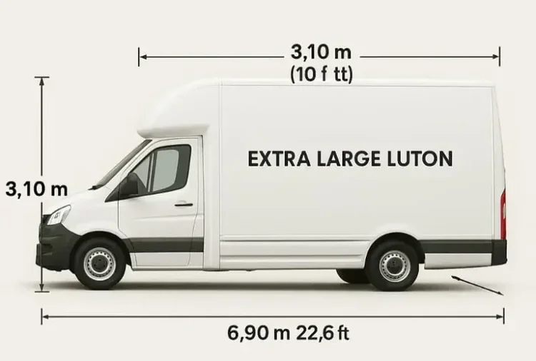 Extra Large Luton Van