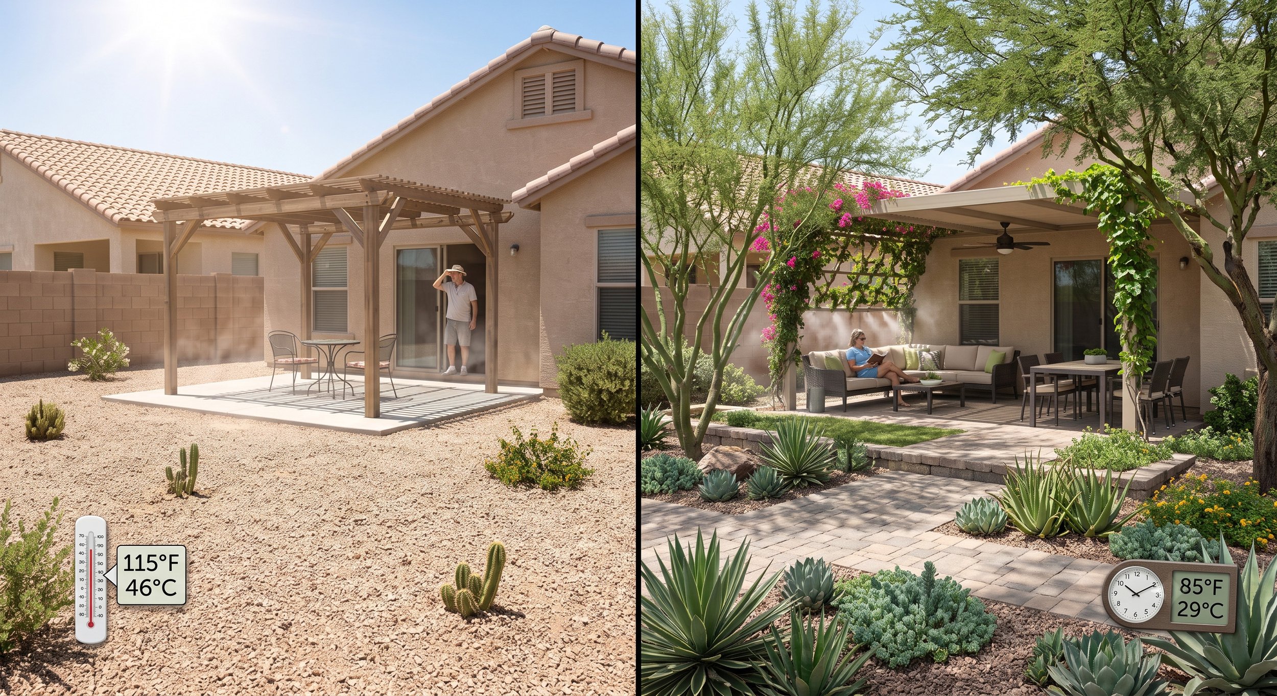 Does Your Backyard Feel Too Hot to Actually Use?