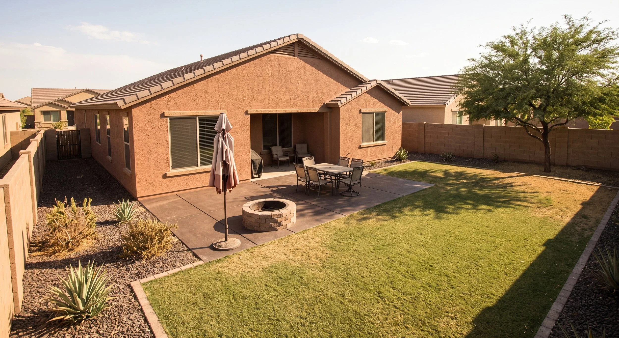 Quick Answer: What Makes a Phoenix Backyard Feel Hotter?