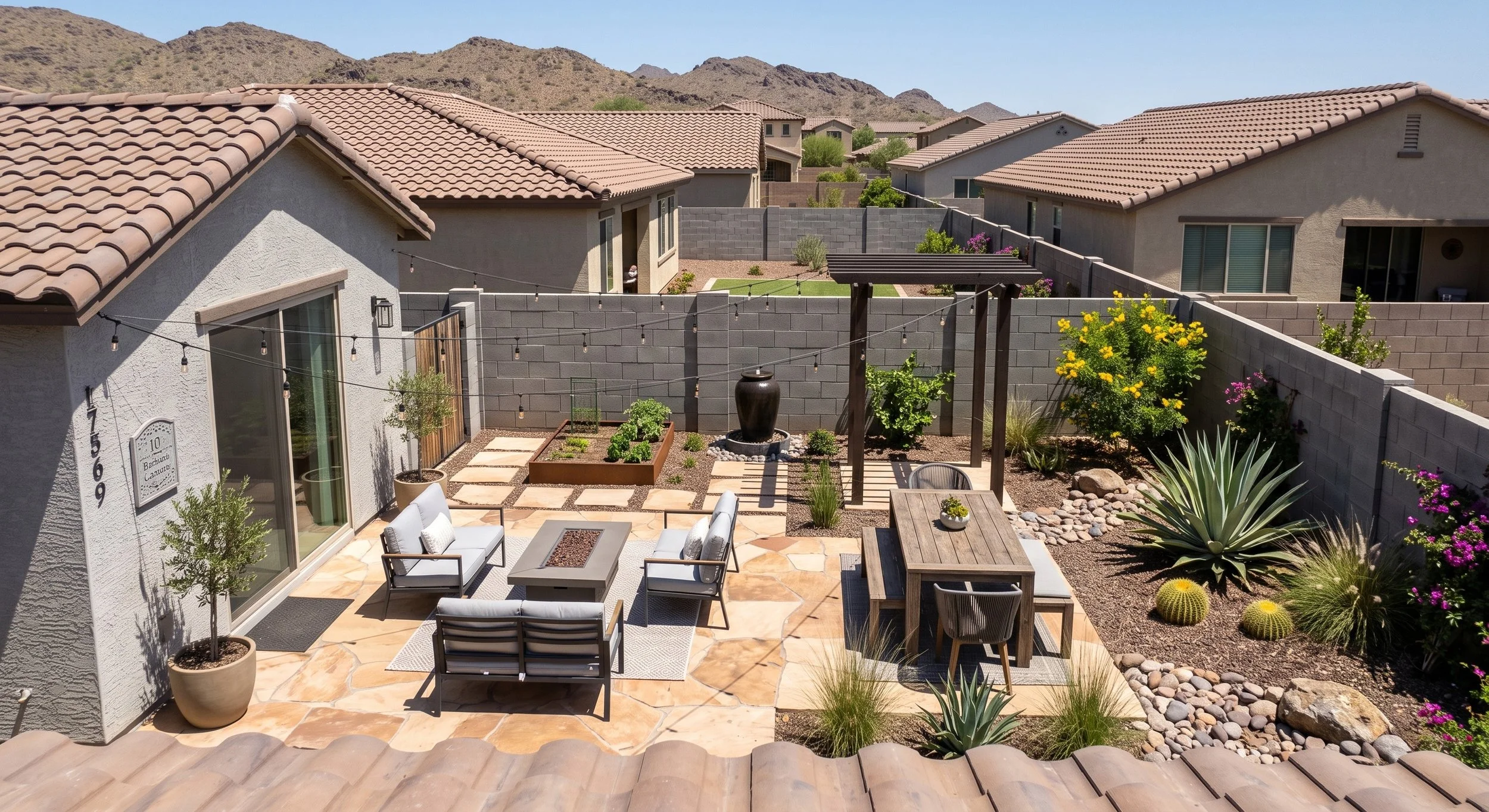 Functional Backyard Patio Layout