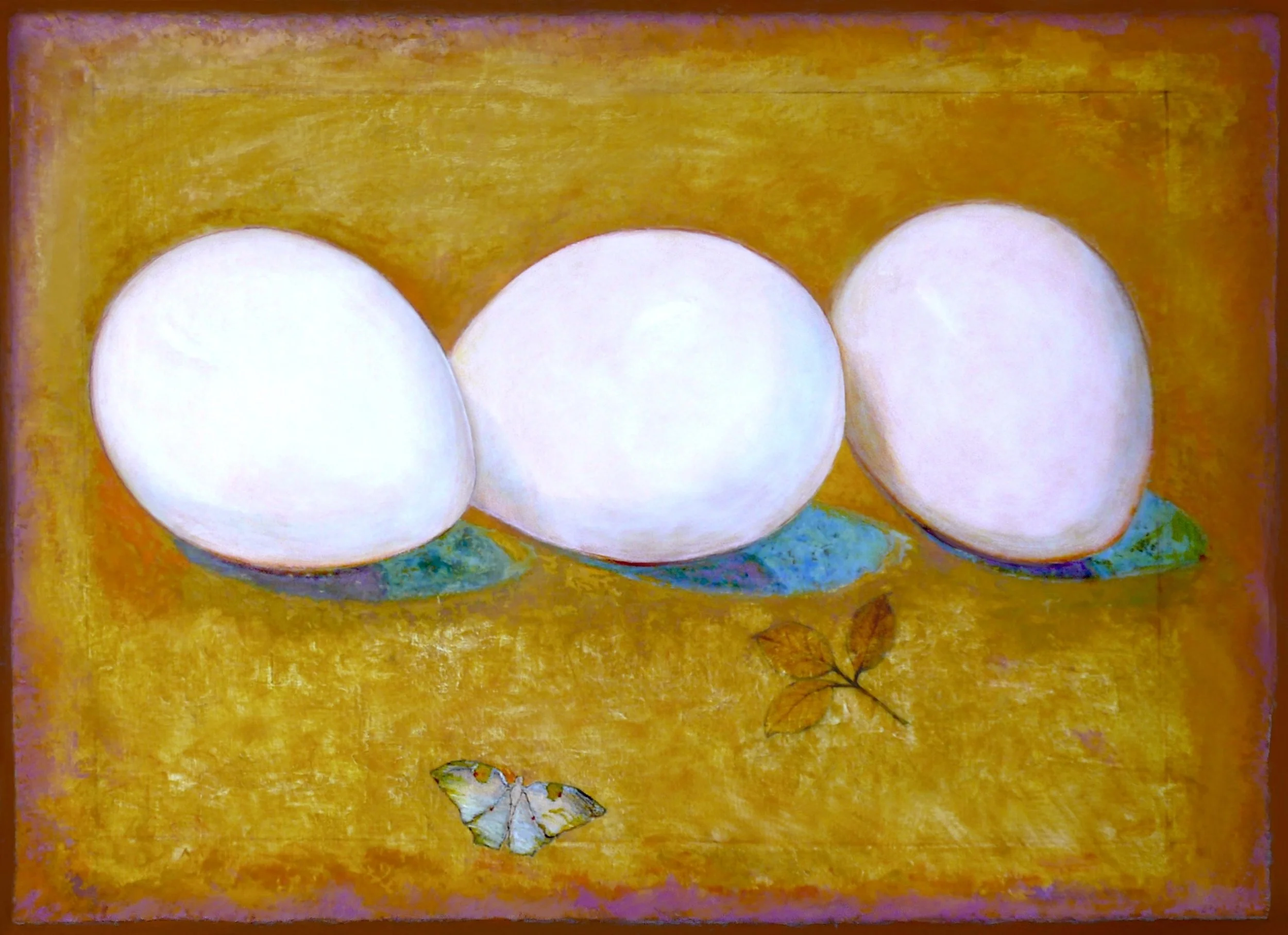  M #2 , 2009. Oil on canvas, 36.25 x 48.75 in.