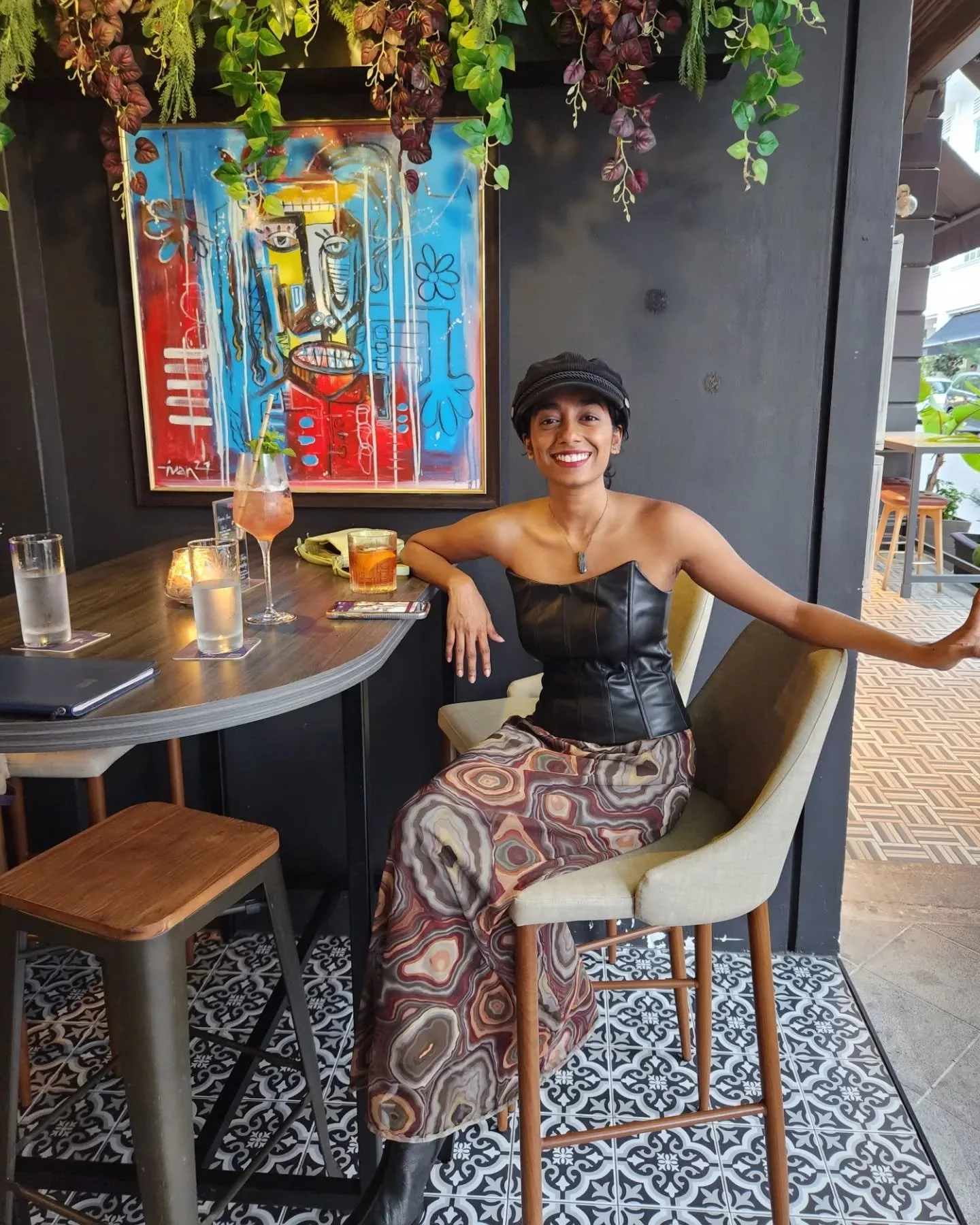 when the drink slaps a LIL too hard