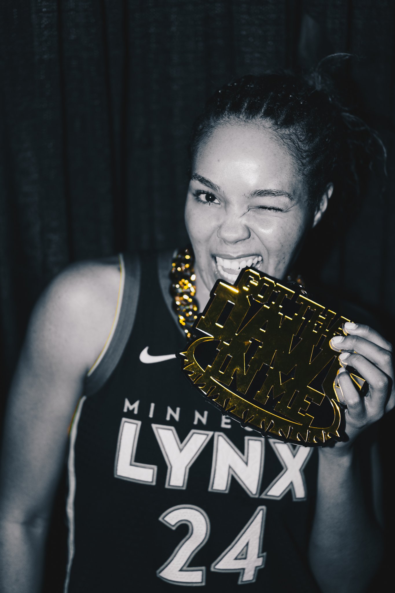 Napheesa Collier after a big game