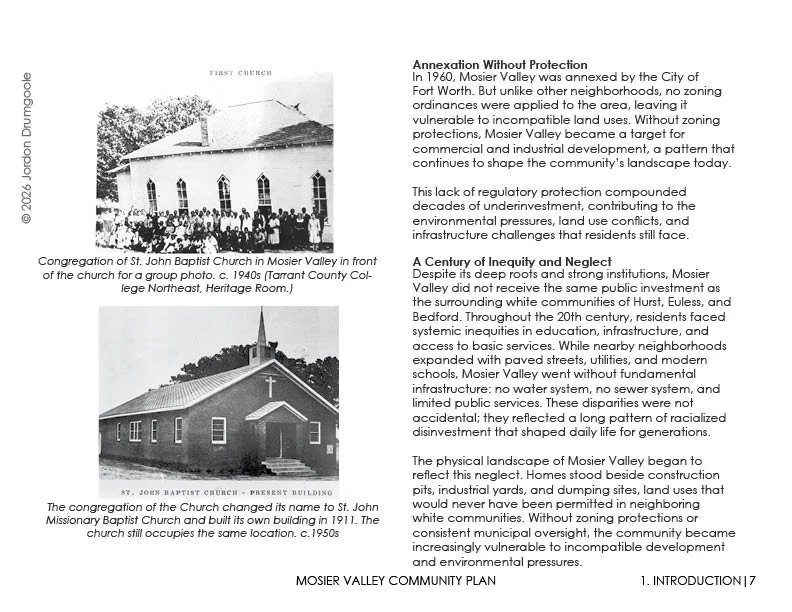 Historical Narrative of Mosier Valley