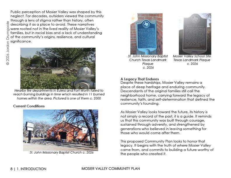 Historical Narrative of Mosier Valley