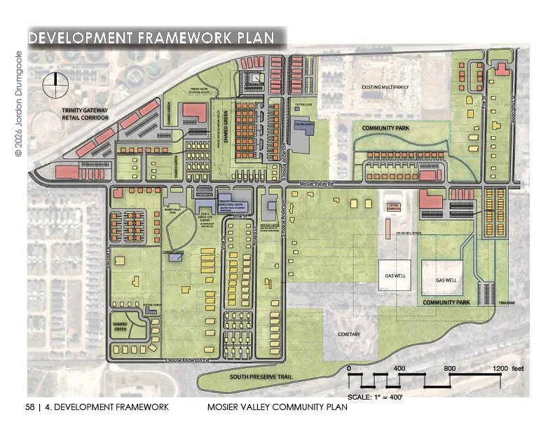 Conceptual development plan that follows the regulatory framework outlined in the Plan.