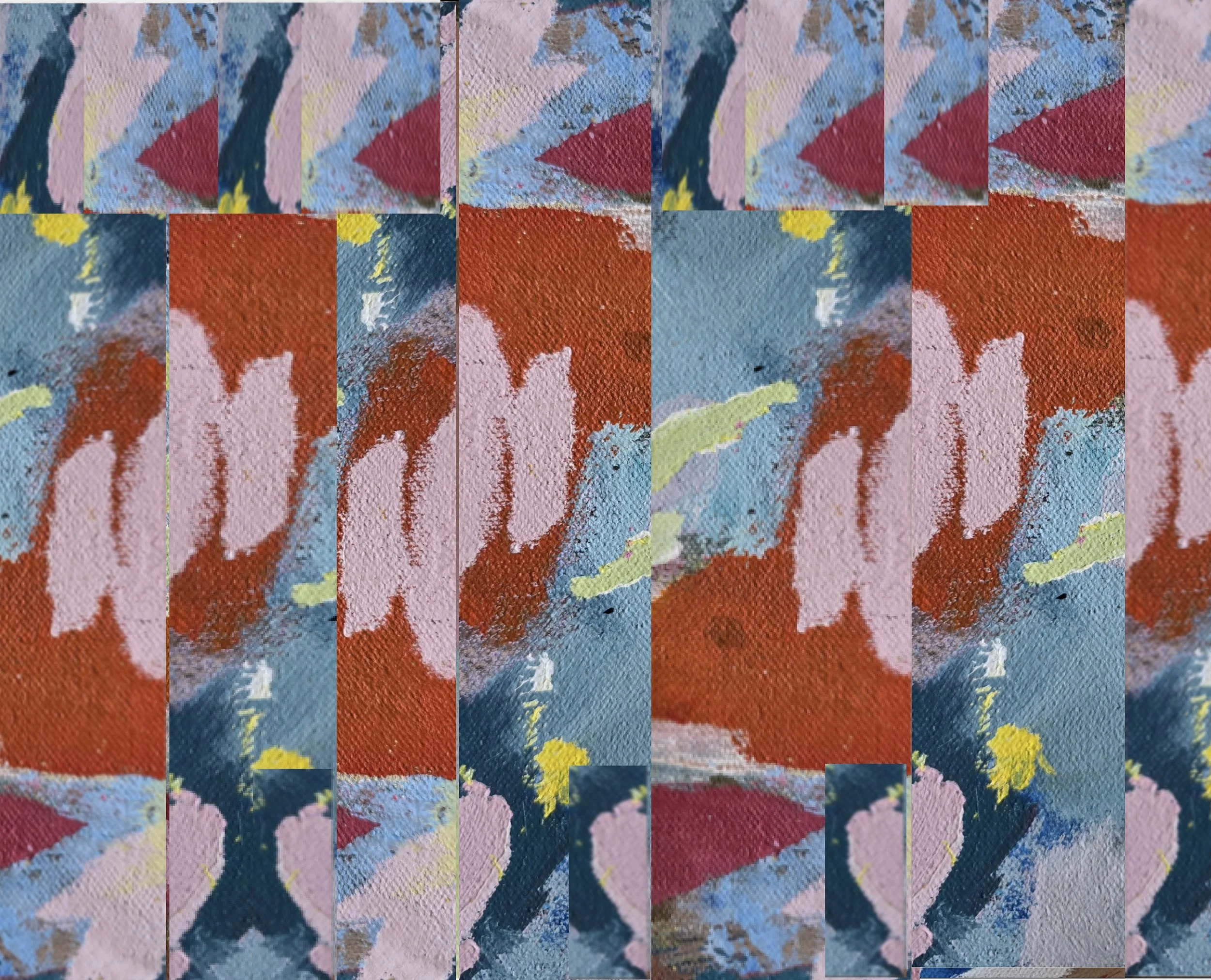 Another Language too, 20x24, Digital Print, the piece comes with a mat and a frame.