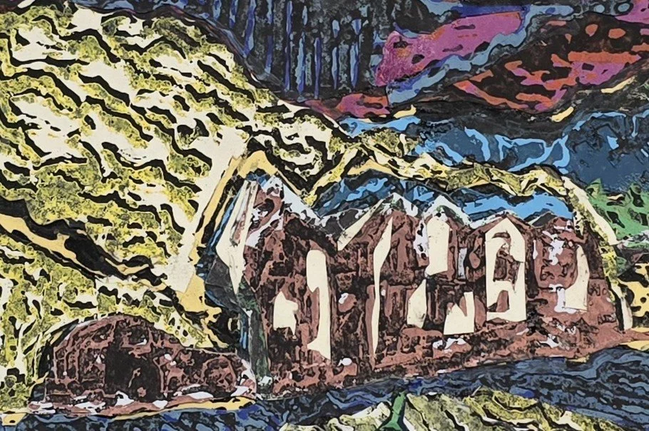 Urban wildfire version 3, 2023, 20x24, collage print detail.jpg