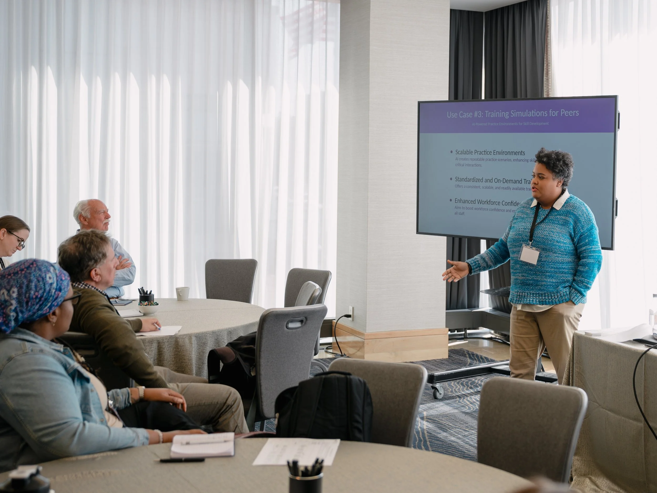 Yoyce Geronimo Presenting at National Conference