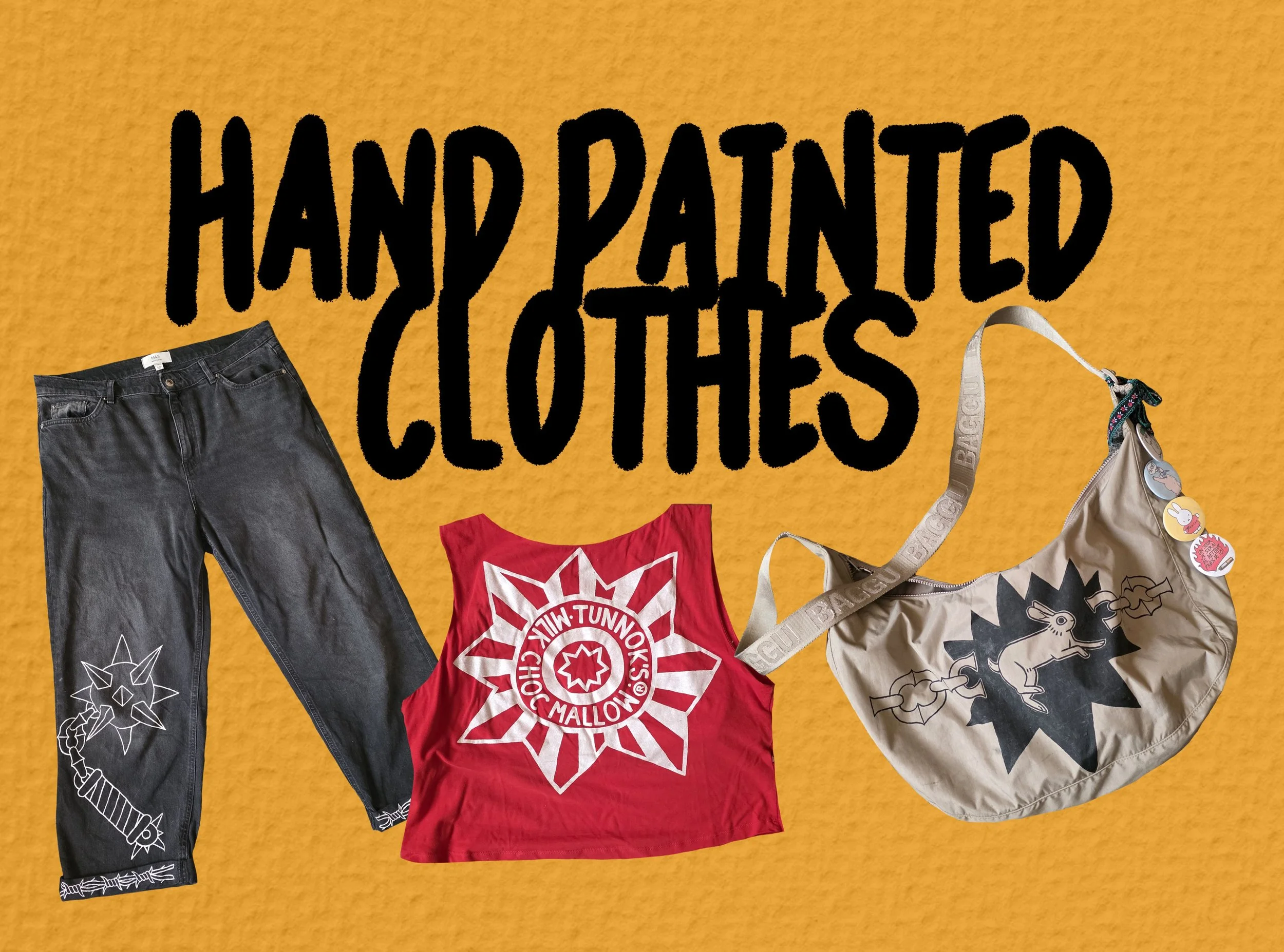 Hand Painted Clothers