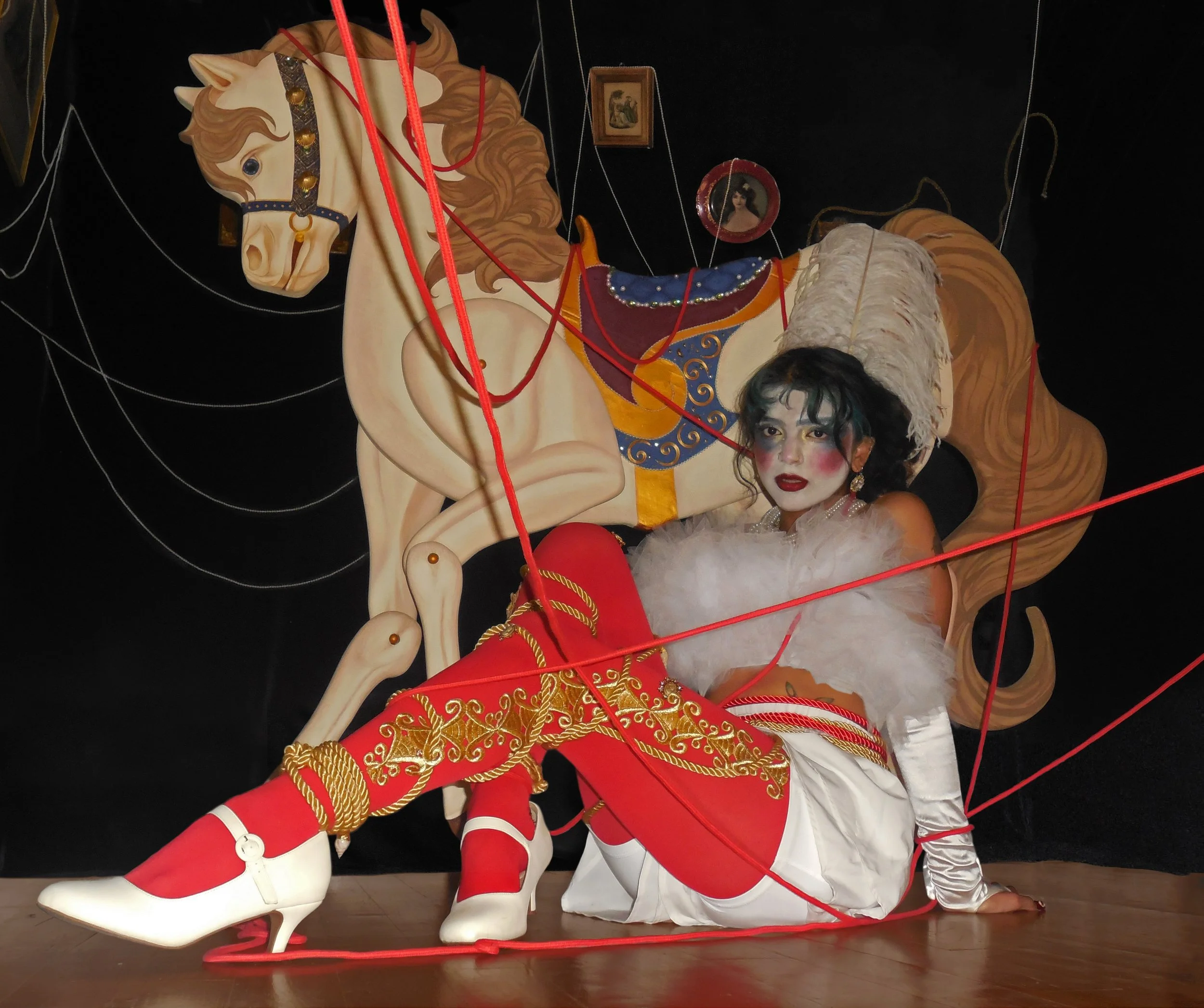 Floor Strings Sitting Horse.jpg