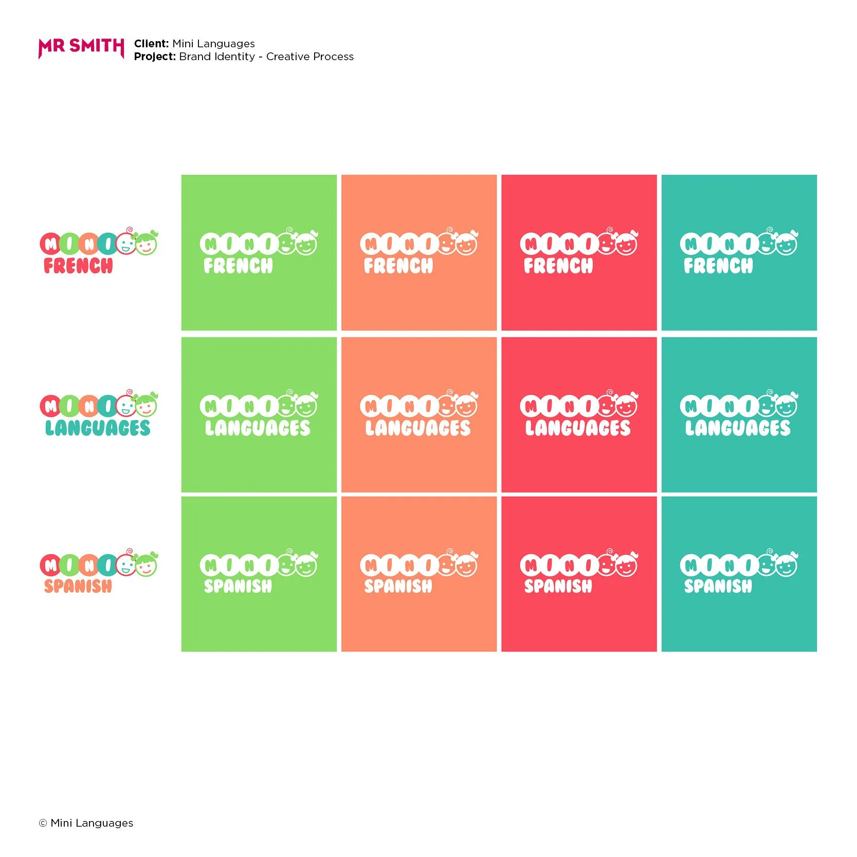 Mini Languages - Brand Variations