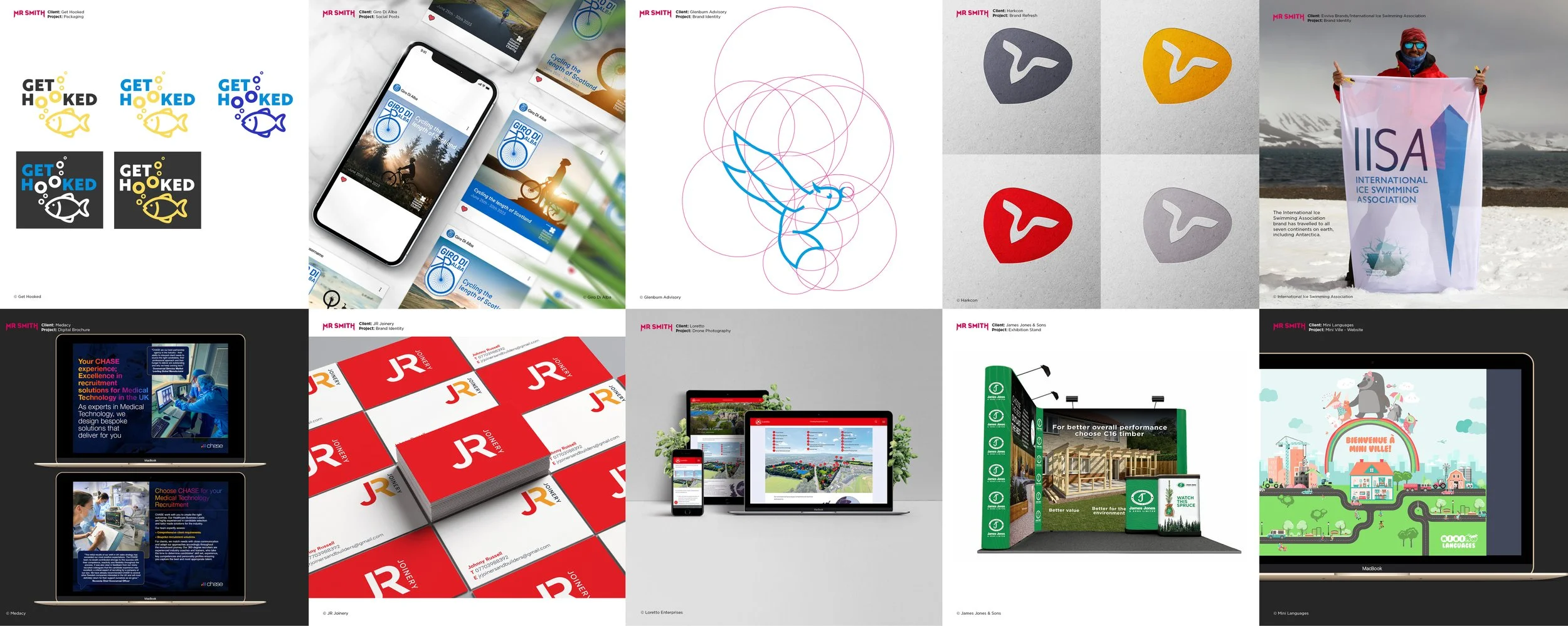 Mr Smith Creative Work Examples