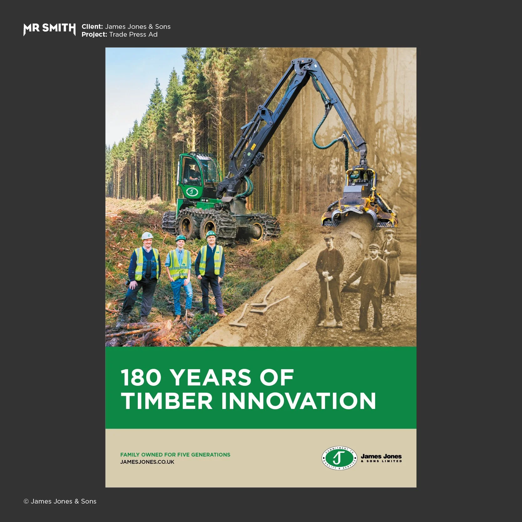 James Jones & Sons - History of Innovation