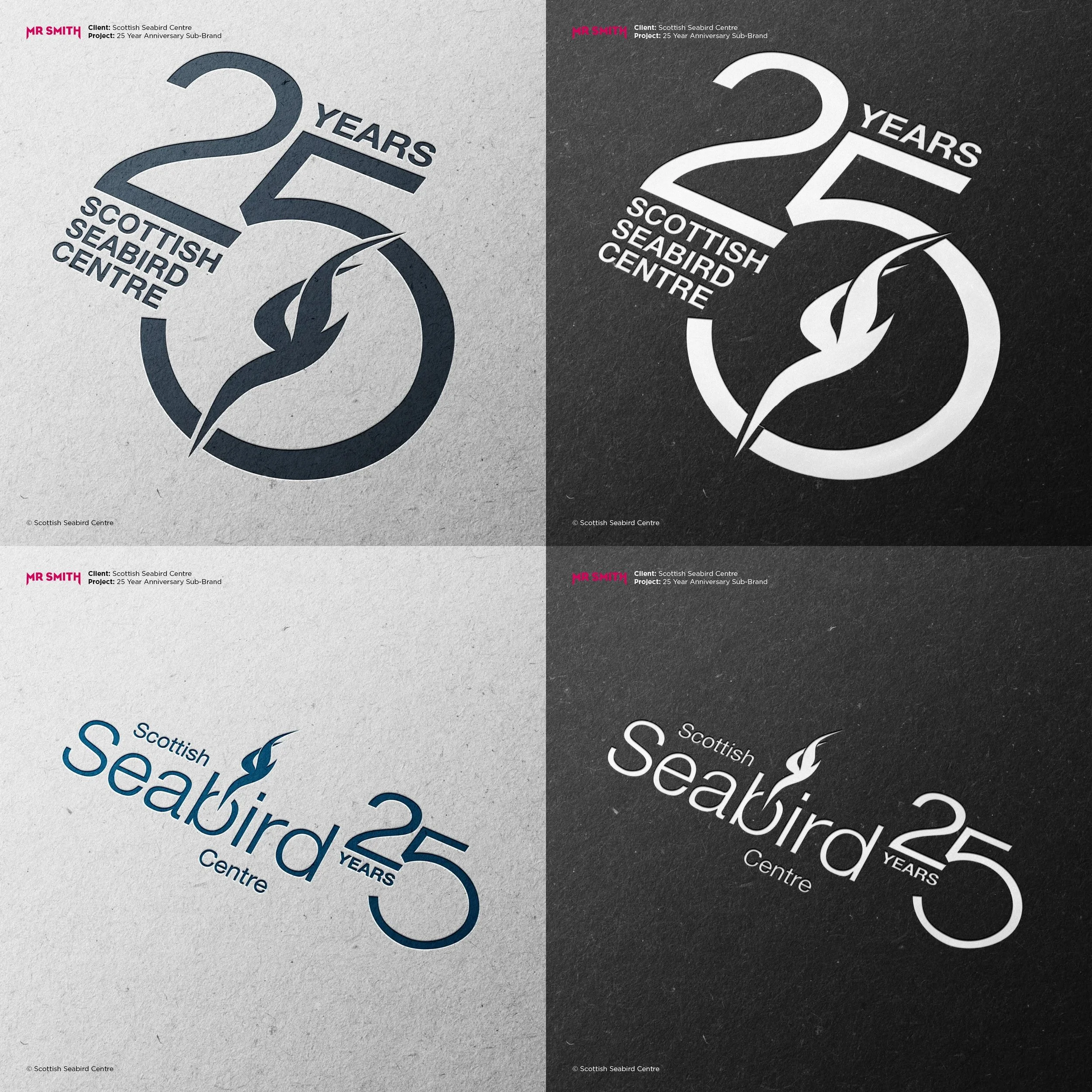 Scottish Seabird Centre - 25 Year Brand
