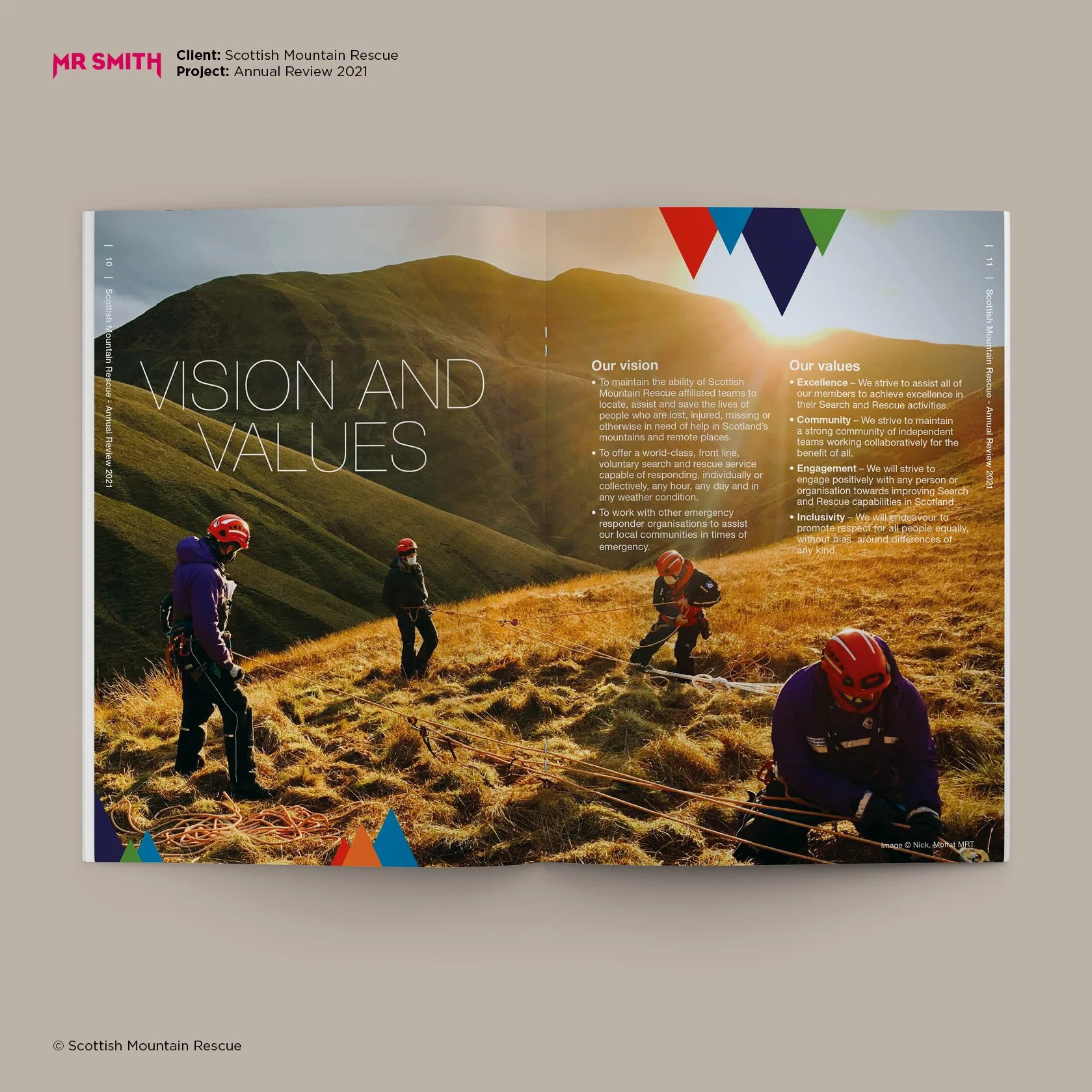 Scottish Mountain Rescue - Reports Design