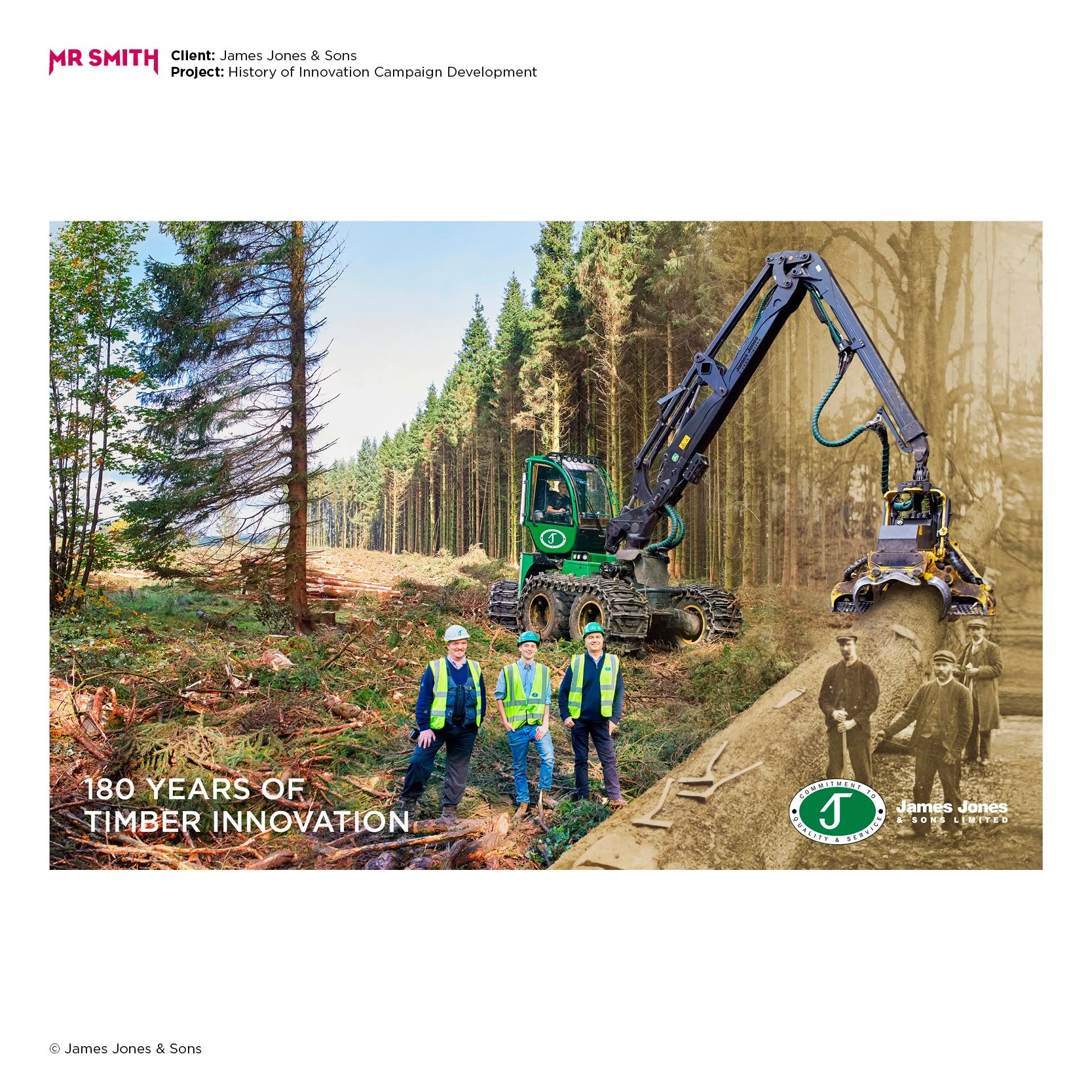 James Jones & Sons - History of Innovation