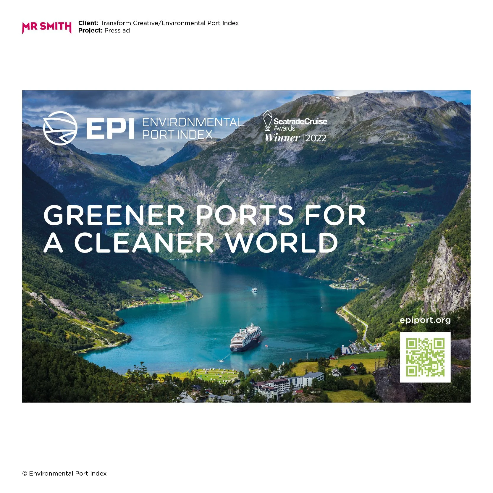 Environmental Port Index - Press Ad