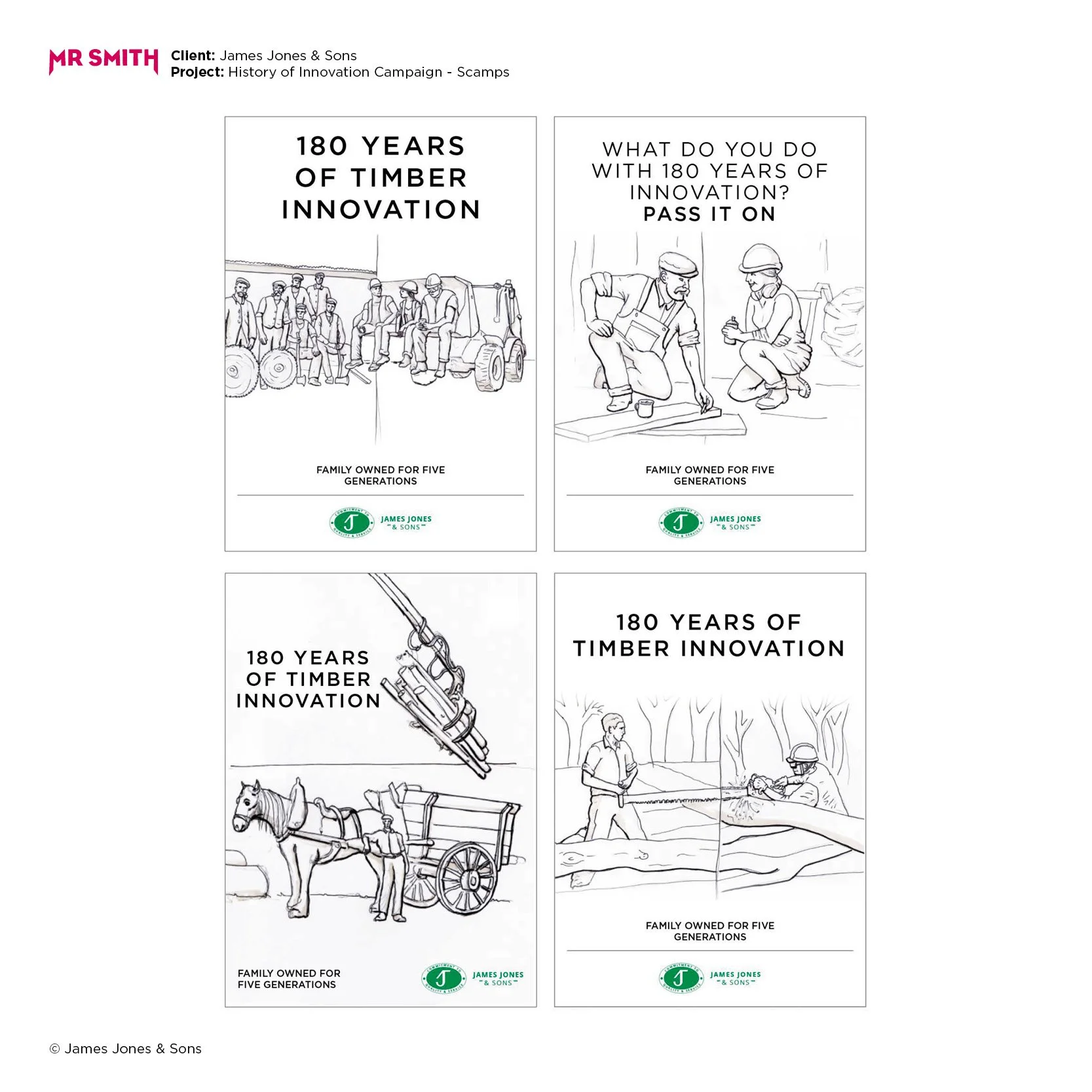 James Jones & Sons - History of Innovation
