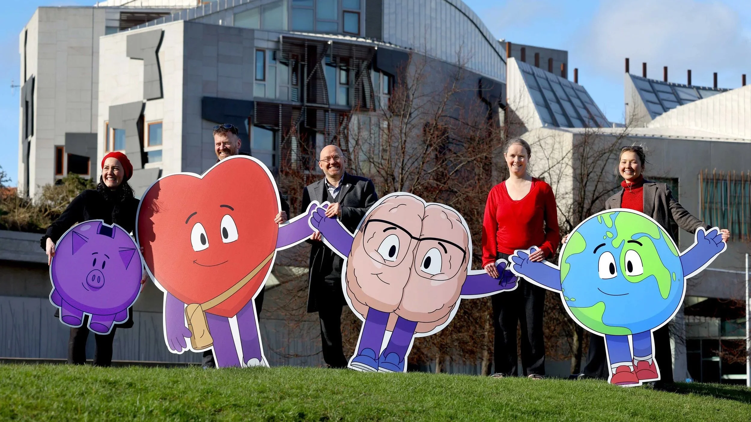 A Wee Walk Works Wonders at the Scottish Parliament