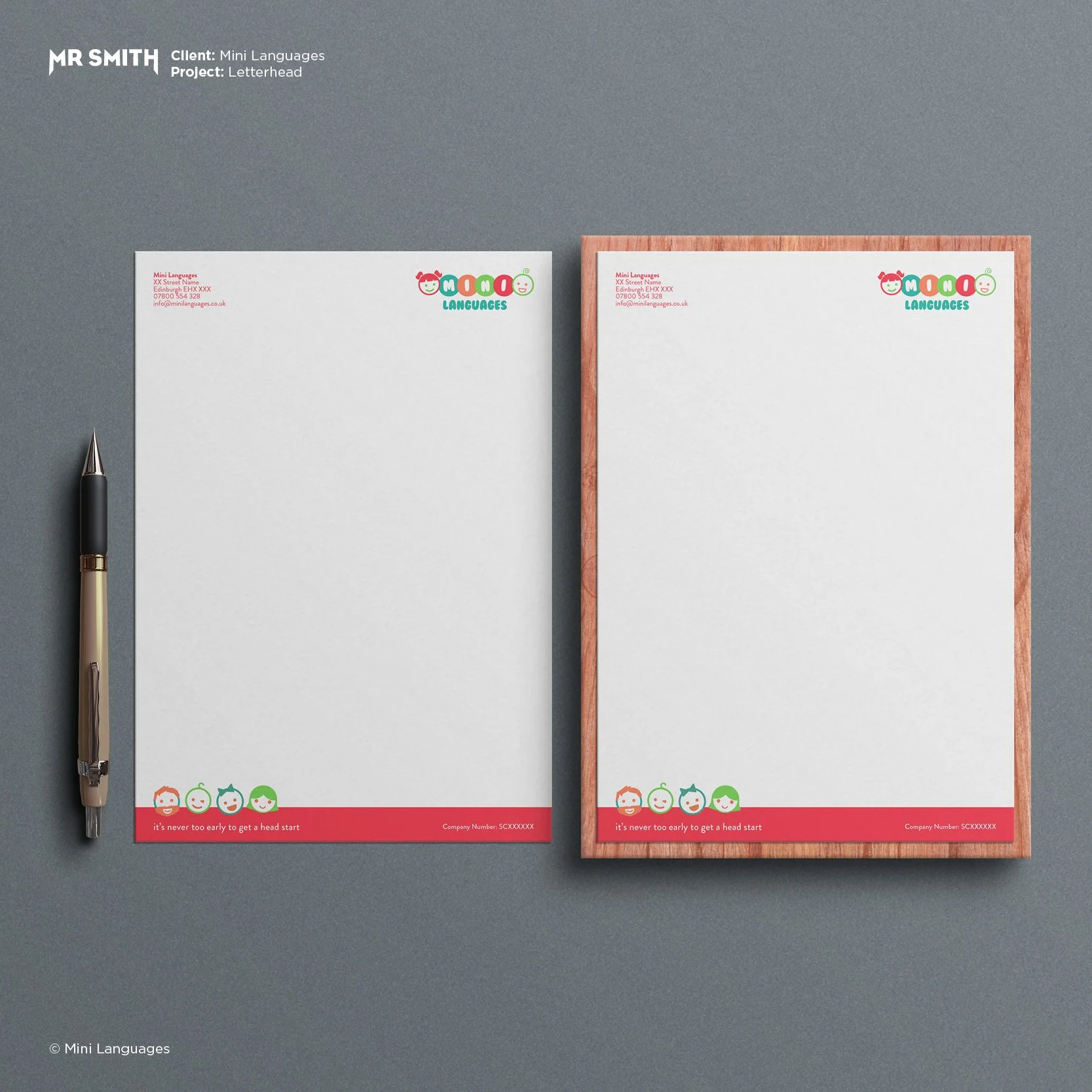 Mini Languages - Letterhead