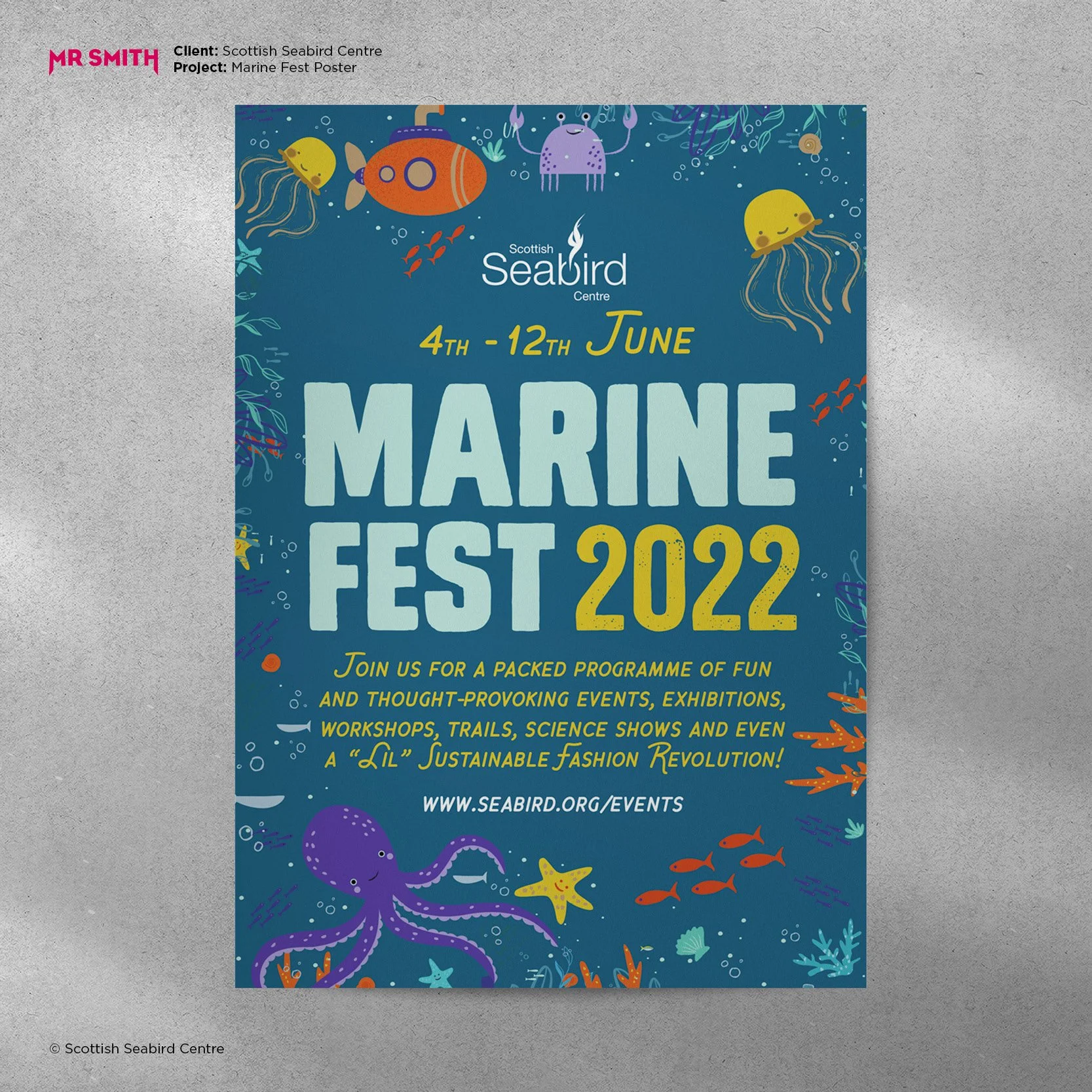 Scottish Seabird Centre - Poster