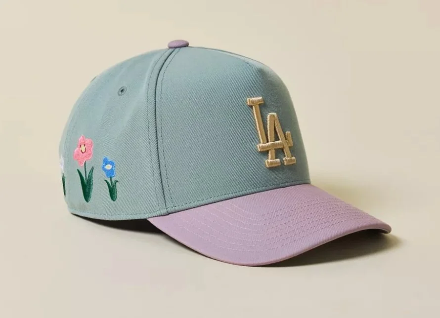 Mitchell & Ness MLB Los Angeles Dodgers In Bloom Snapback Hat