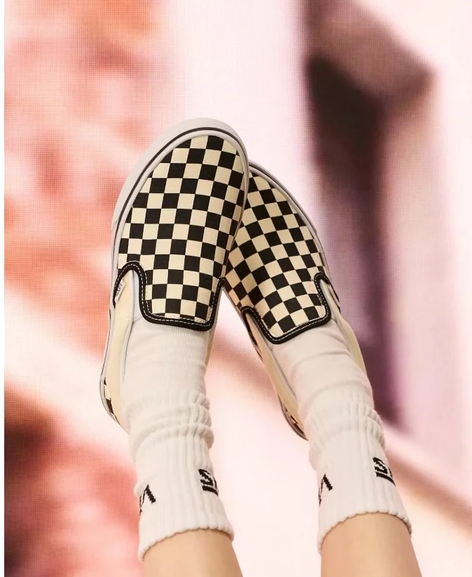 Vans Classic Checkerboard Slip-On Sneaker