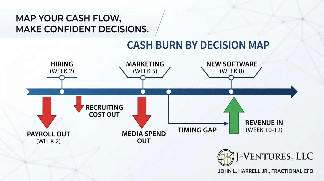 Profit lives on a statement. Cash lives in your bank!